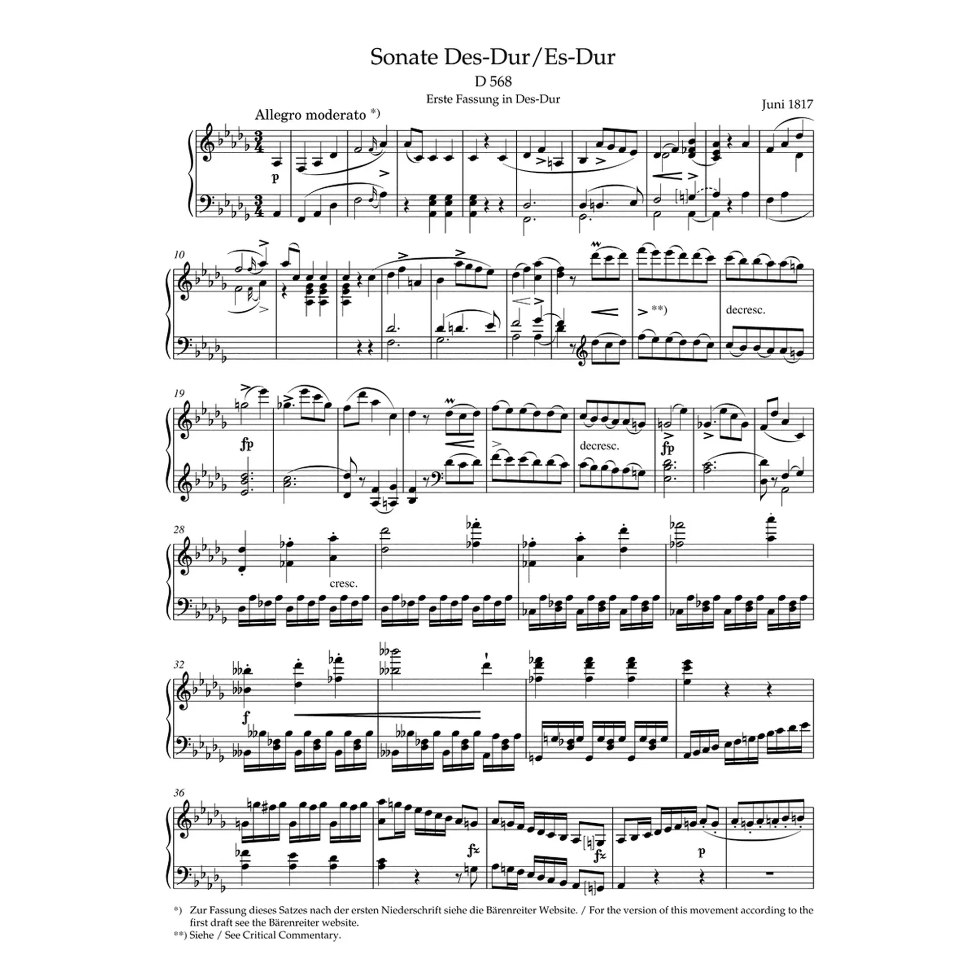 Sonaten Band 1 - Die frühen Sonaten