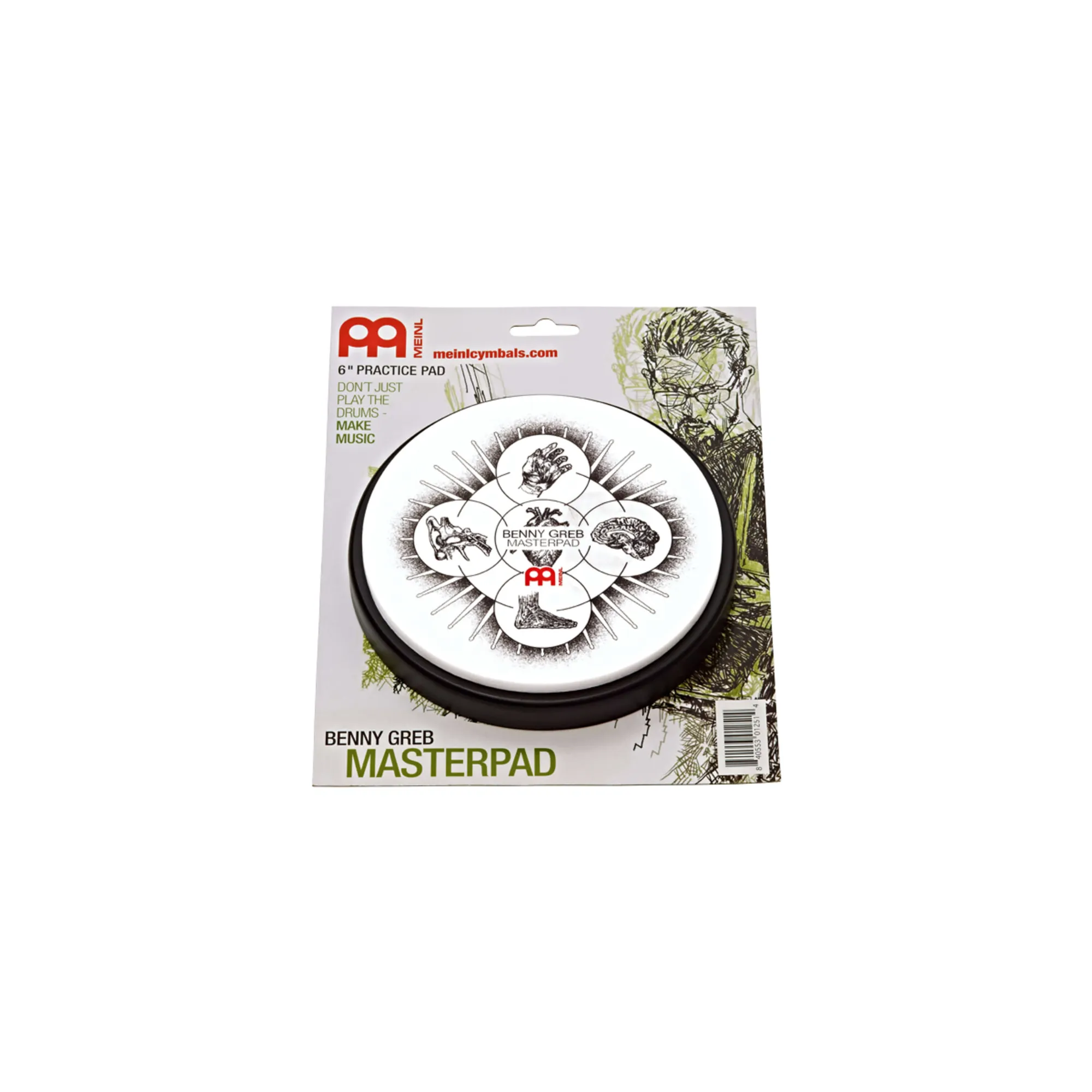 Meinl MPP-6-BG Benny Greb 6" Masterpad