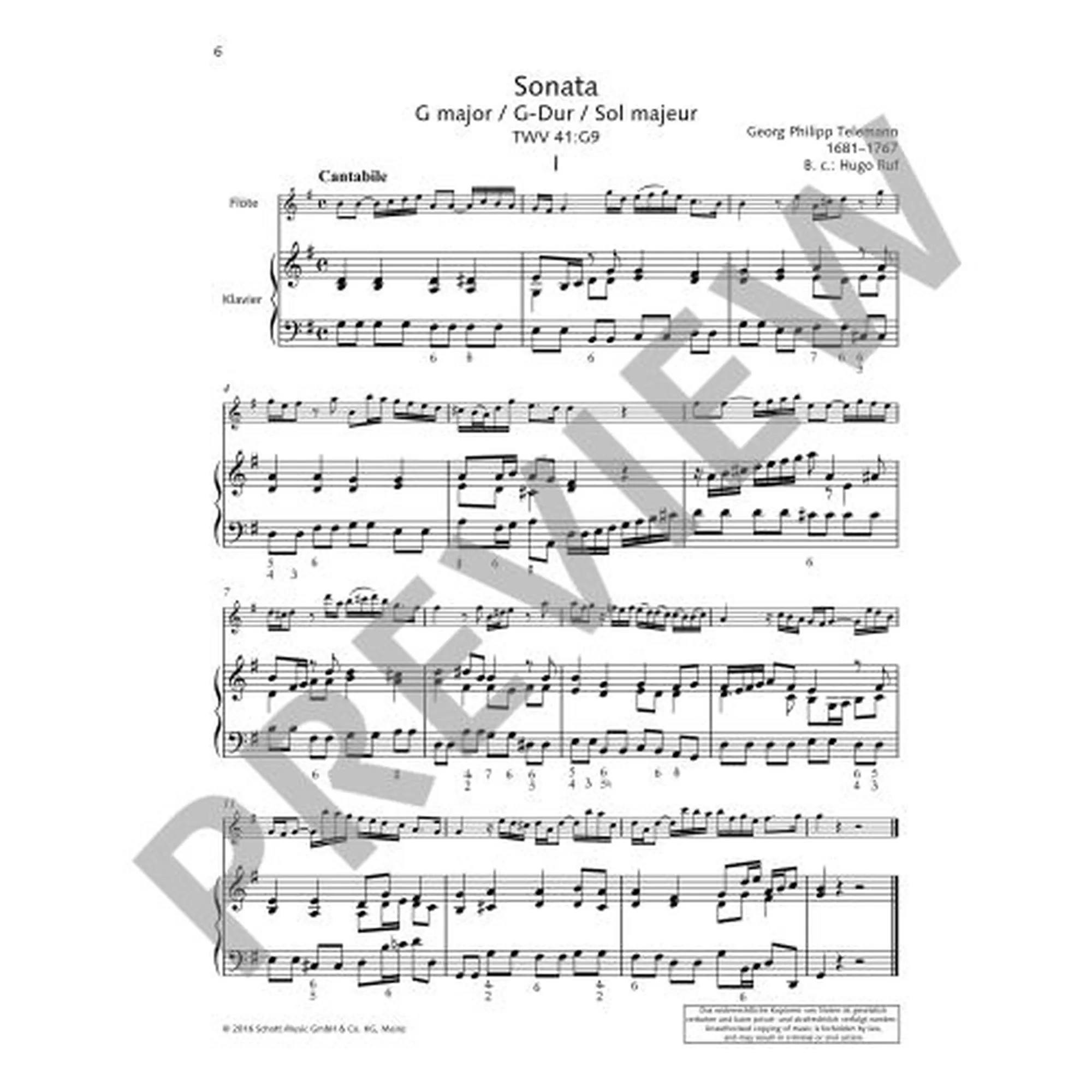 Originalstücke für Flöte und Klavier