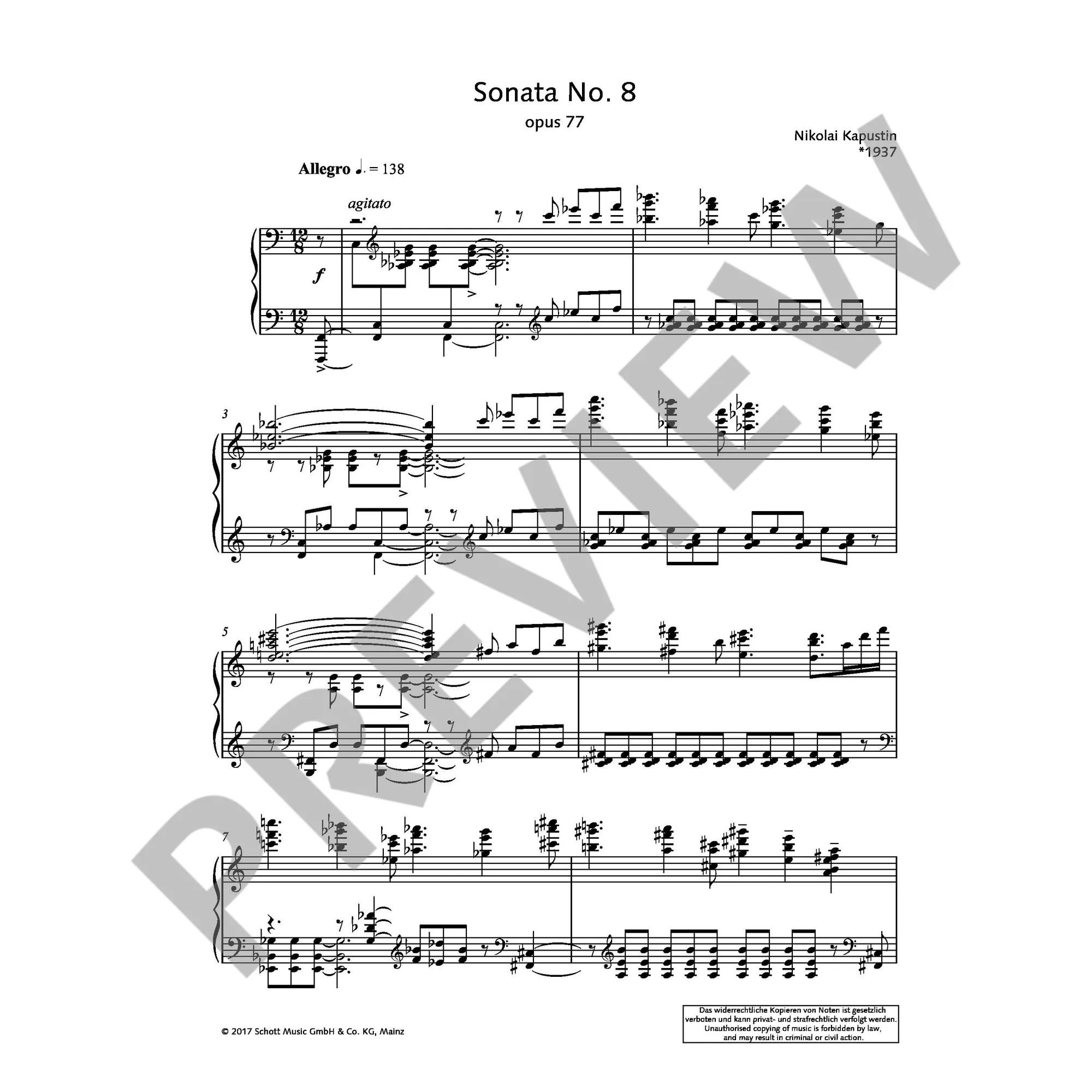 Sonate Nr.8 op.77