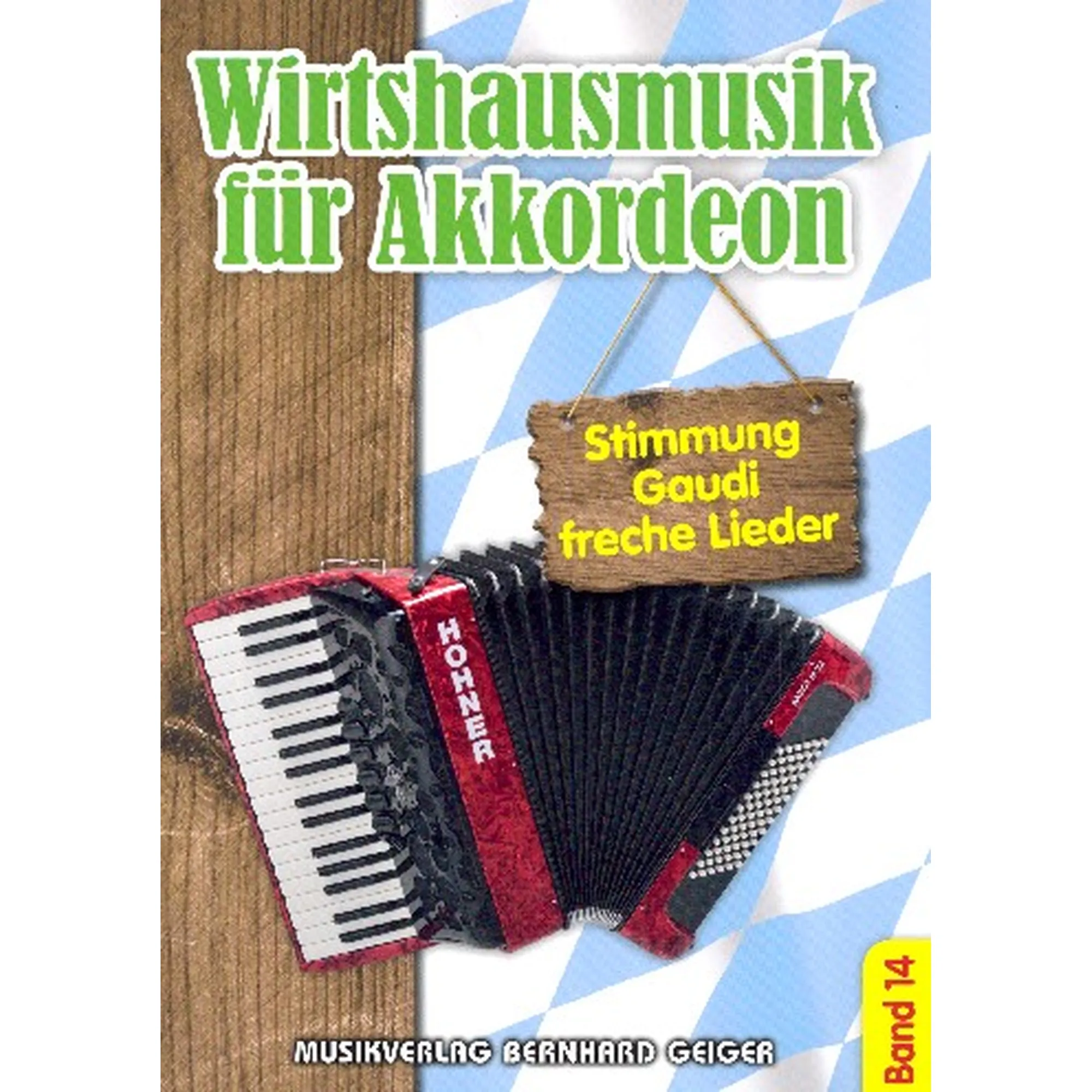 Wirtshausmusik für Akkordeon Band 14