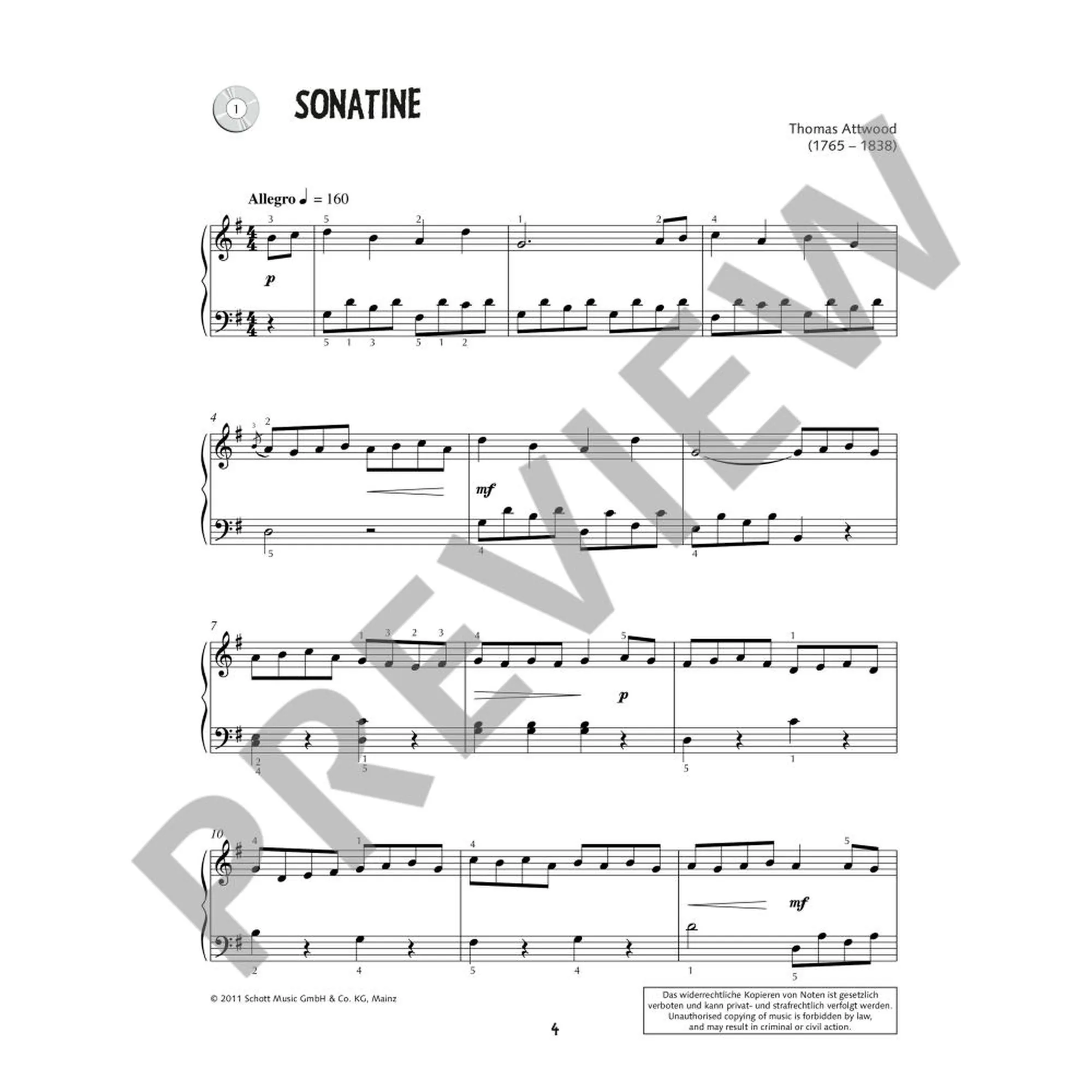 Piano Kids - Sonatinen
