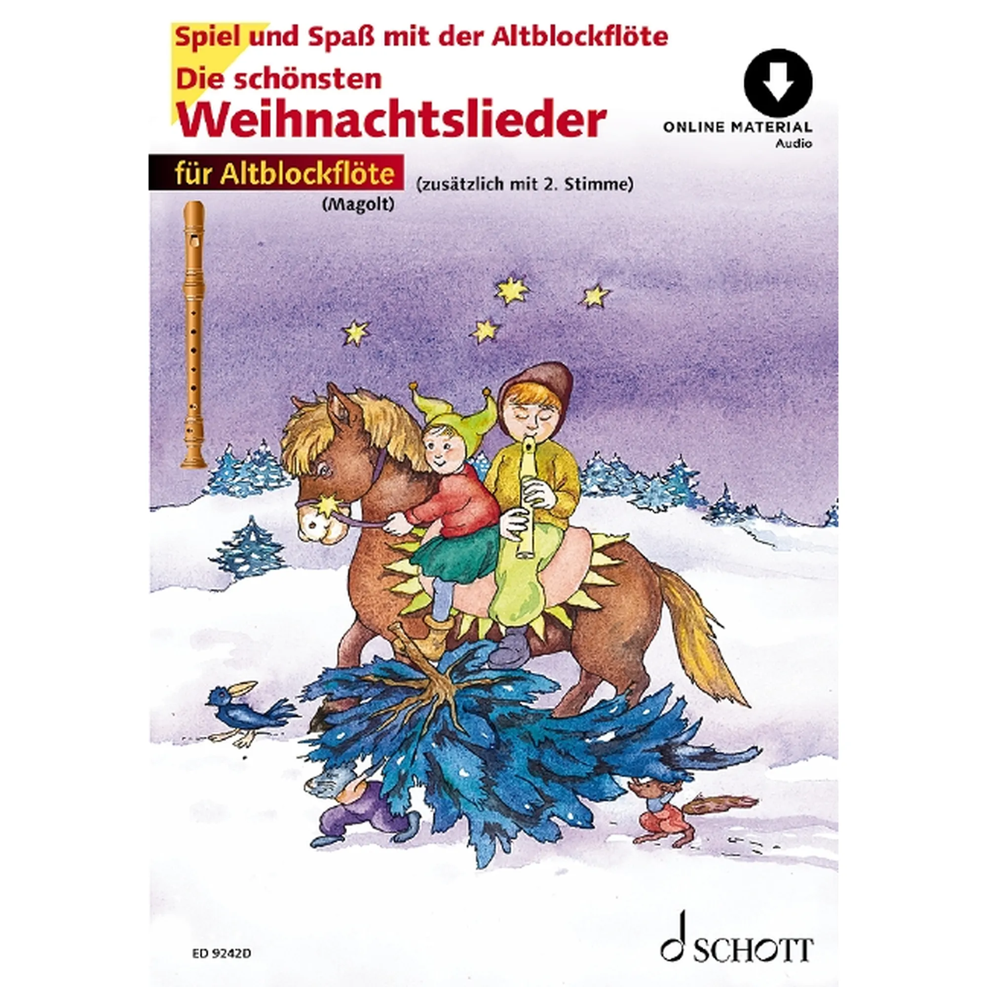 Die schönsten Weihnachtslieder - Altblockflöte