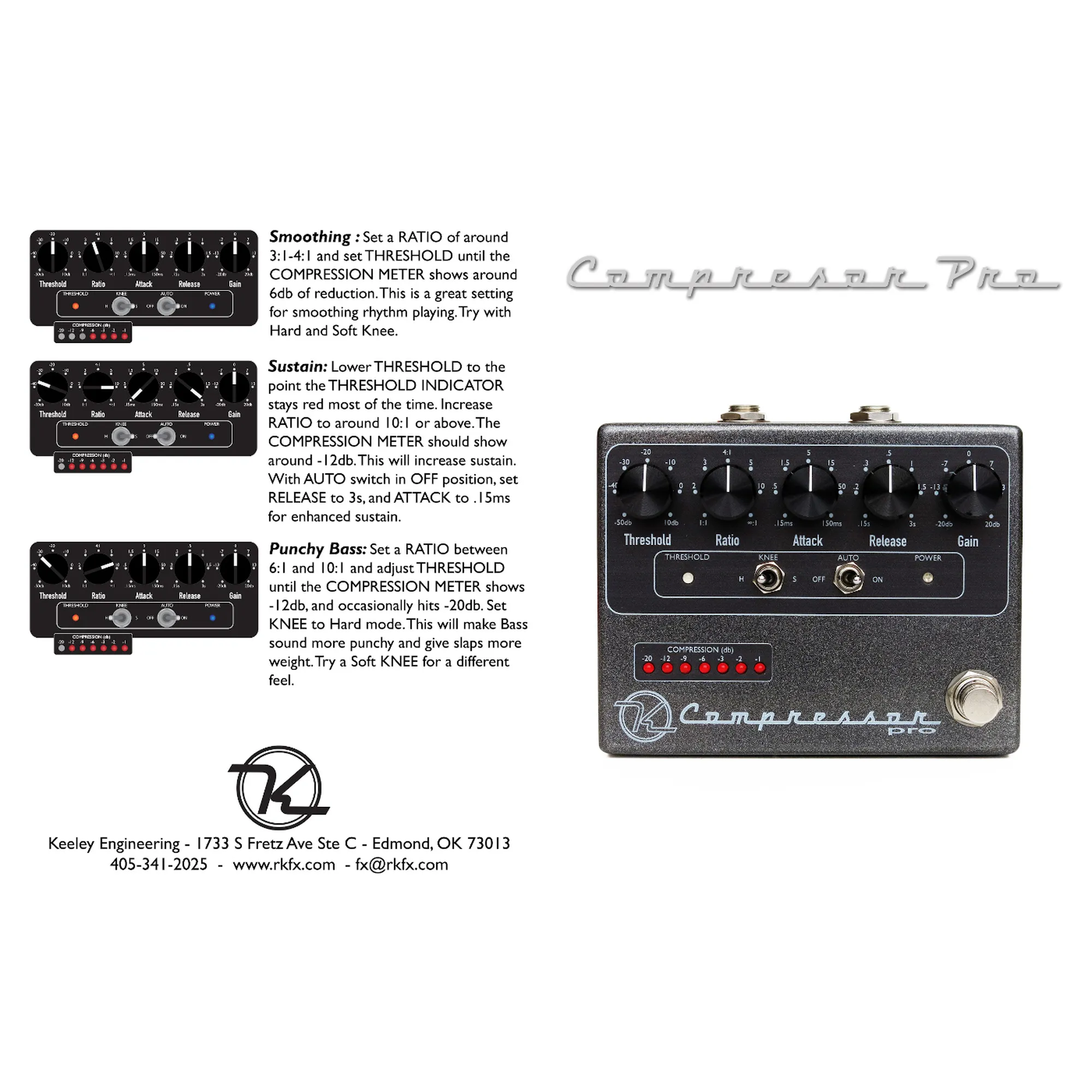 Keeley Compressor Pro