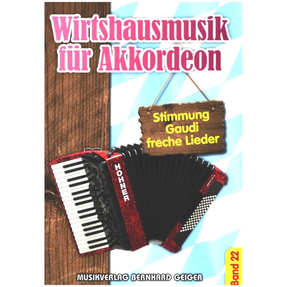 Wirtshausmusik für Akkordeon Band 22