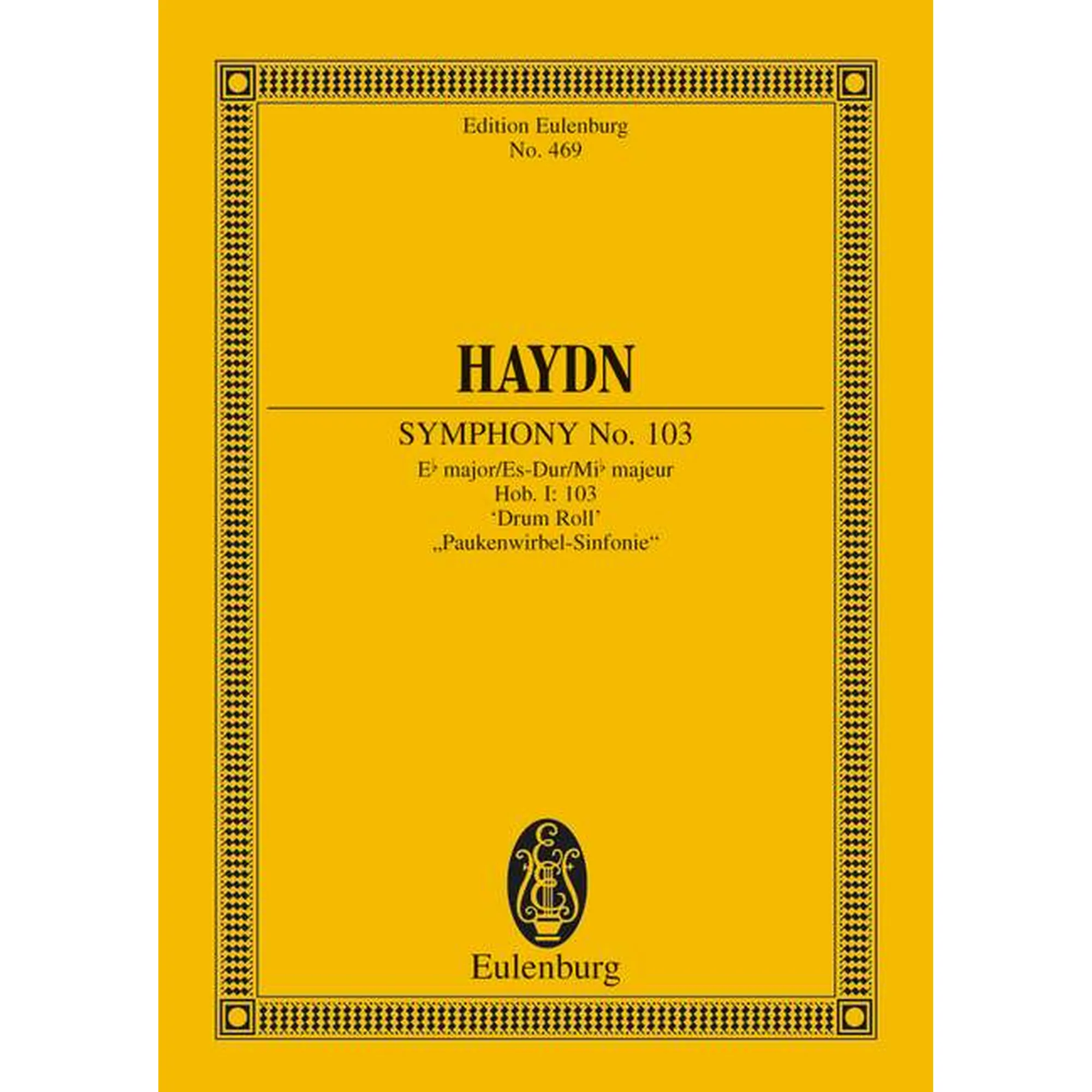 Sinfonie 103 Es-Dur HOB 1/103 (Paukenwirbel)