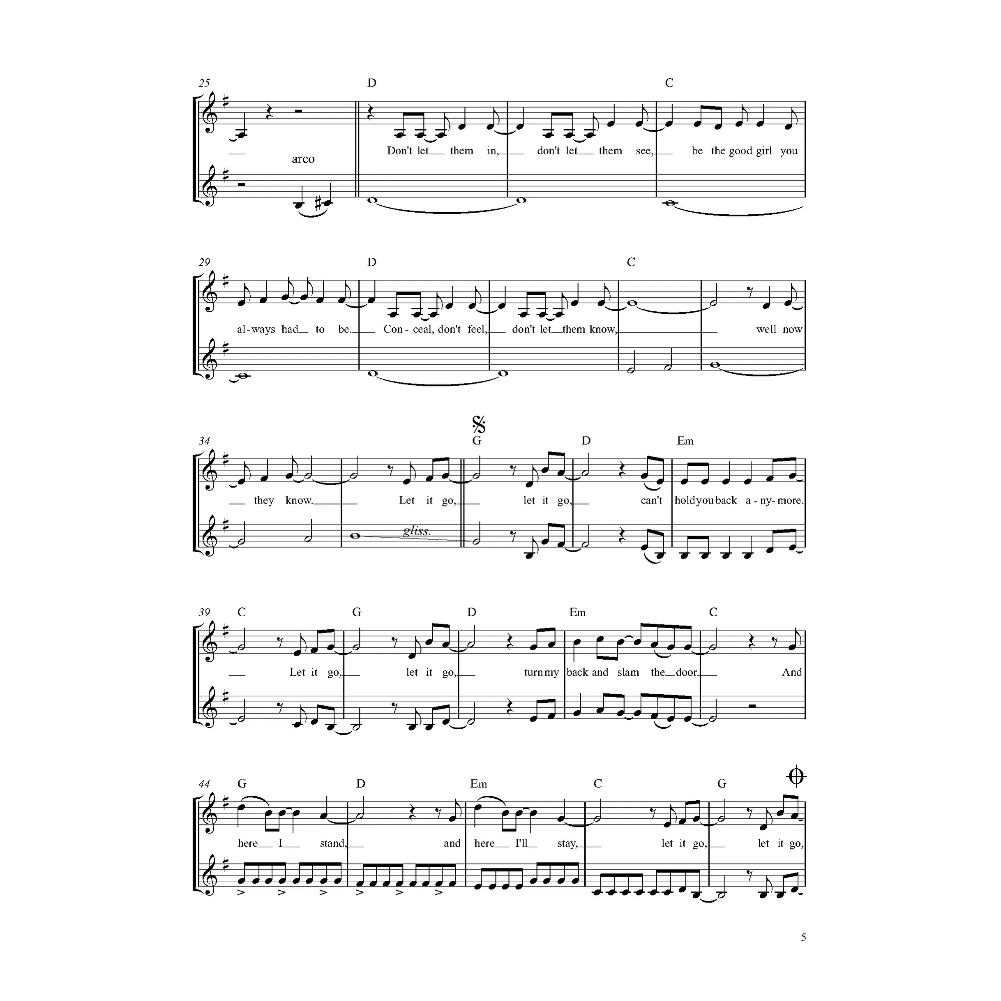 Pop for Violin Band 10