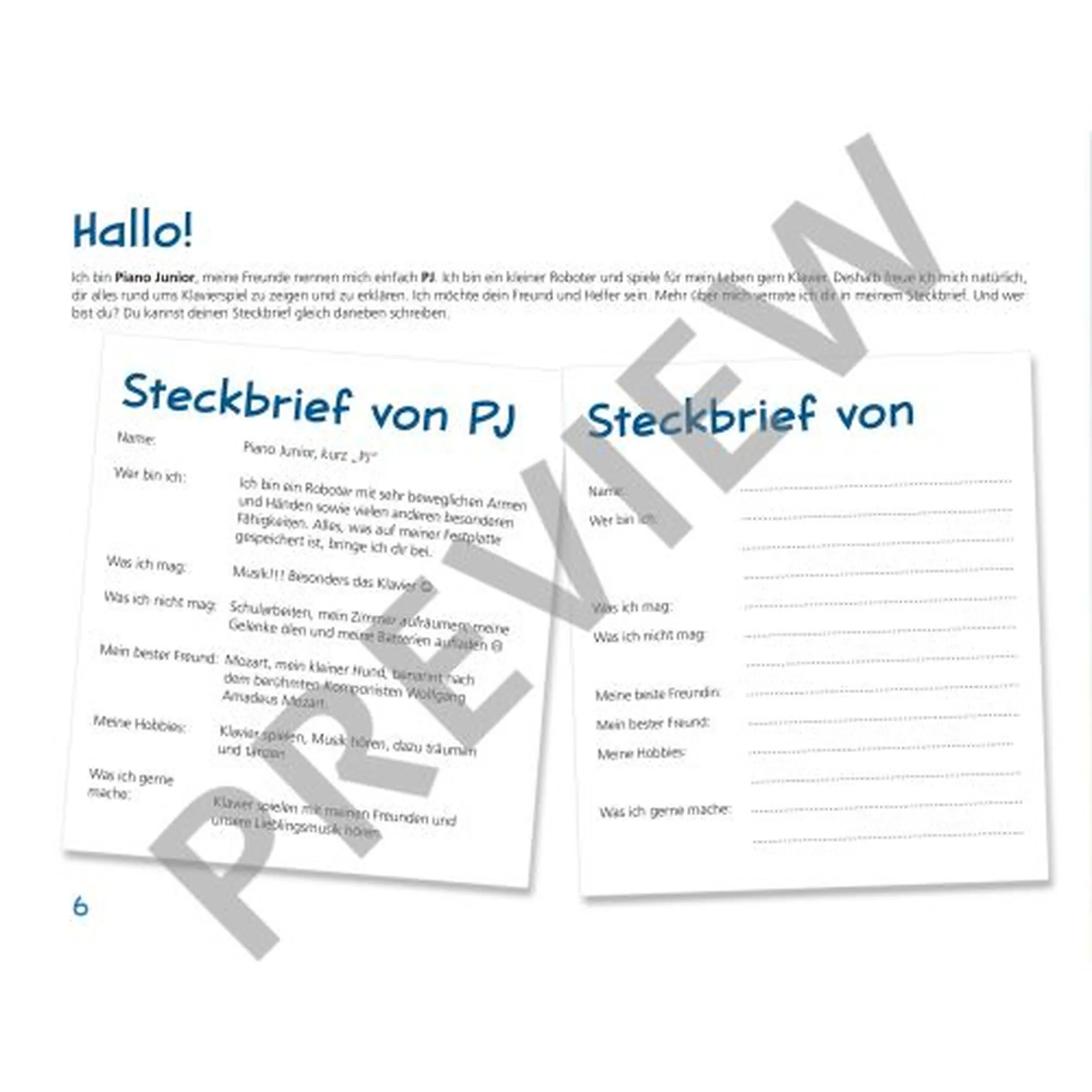 Piano junior - Klavierschule Band 1