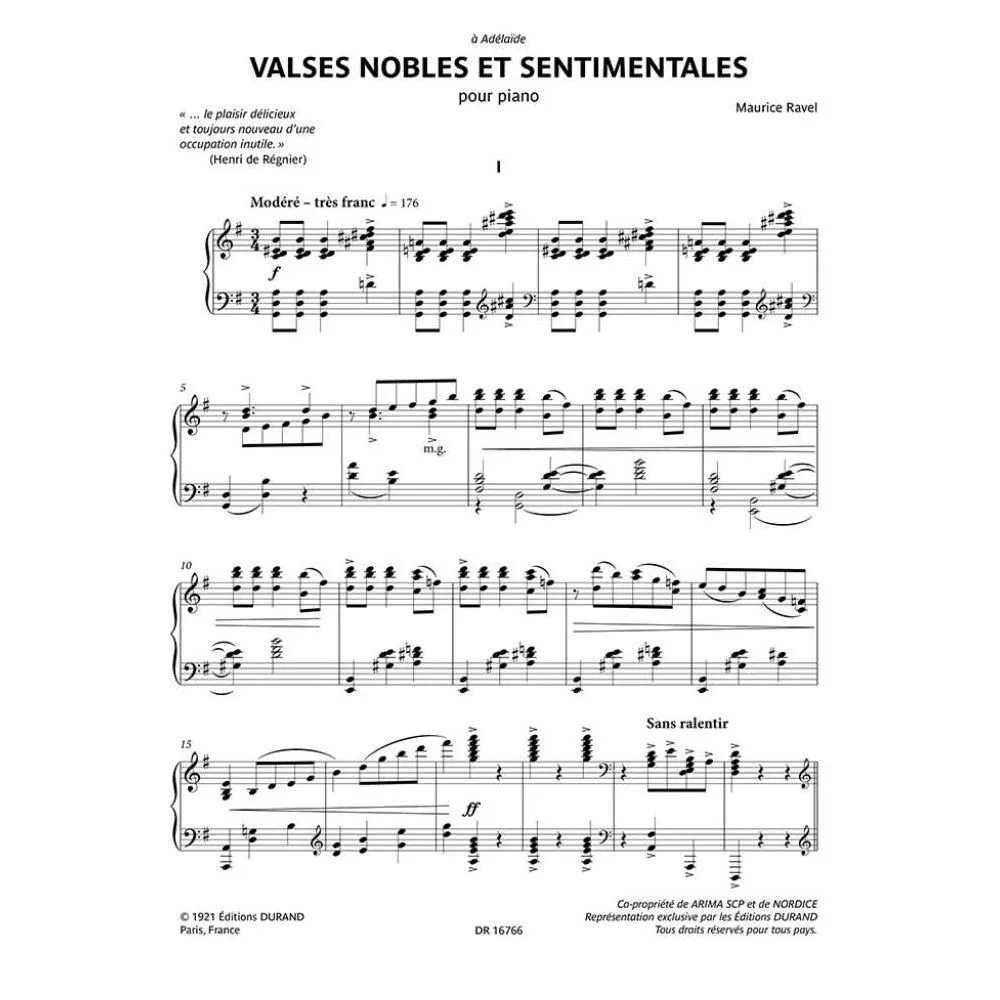 Valses nobles et sentimentales