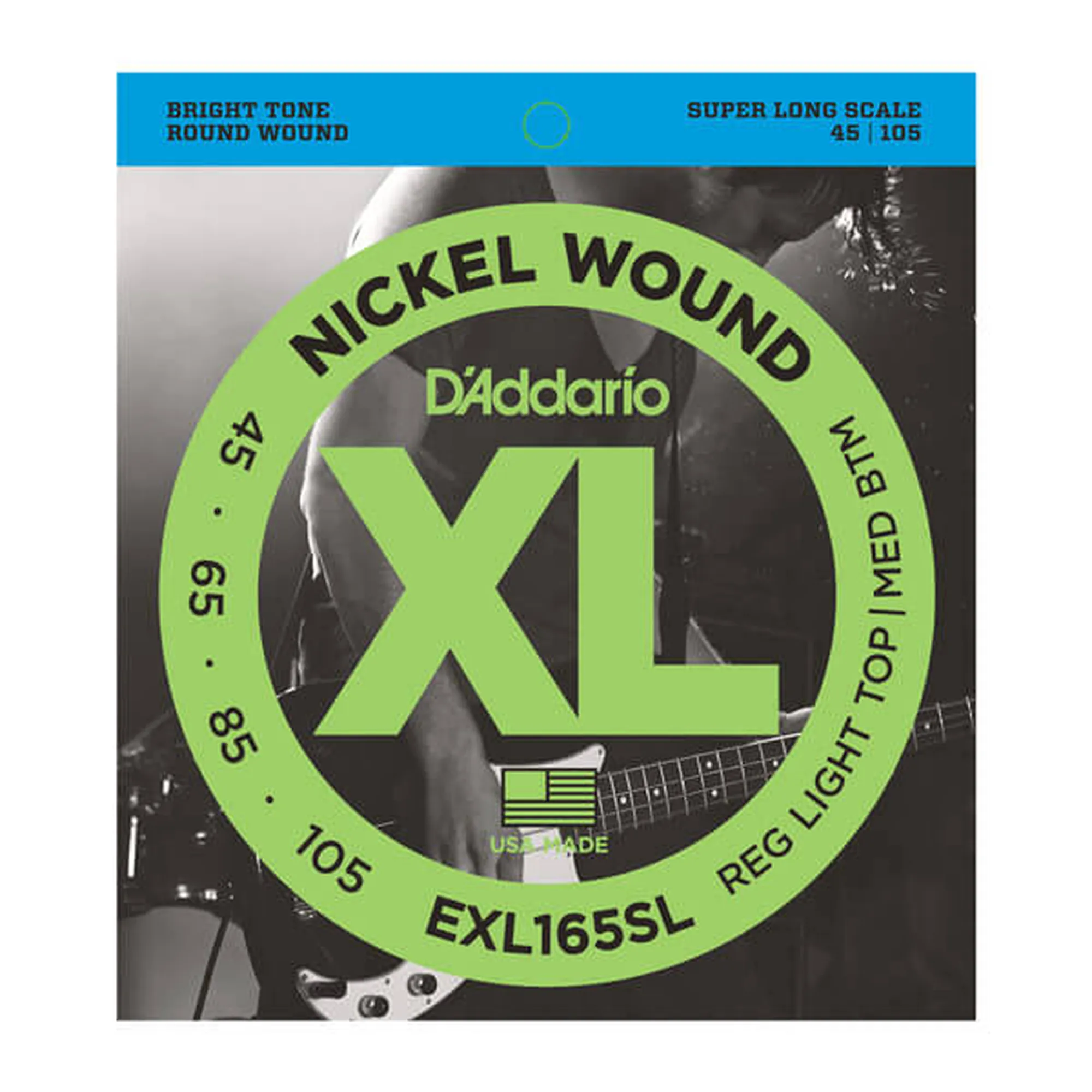 D´Addario EXL165SL Super Long Scale/Light-Medium