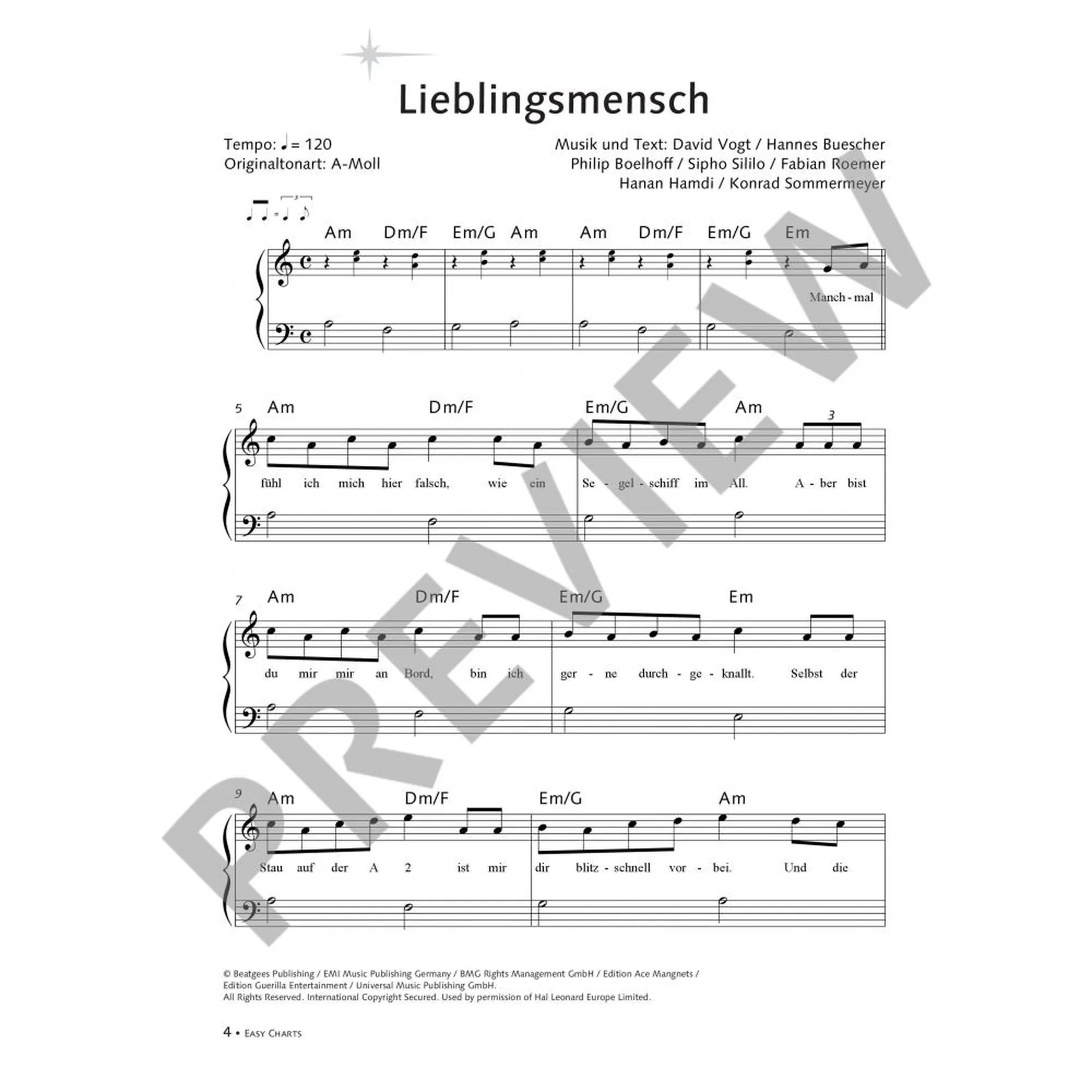Easy Charts Band 7
