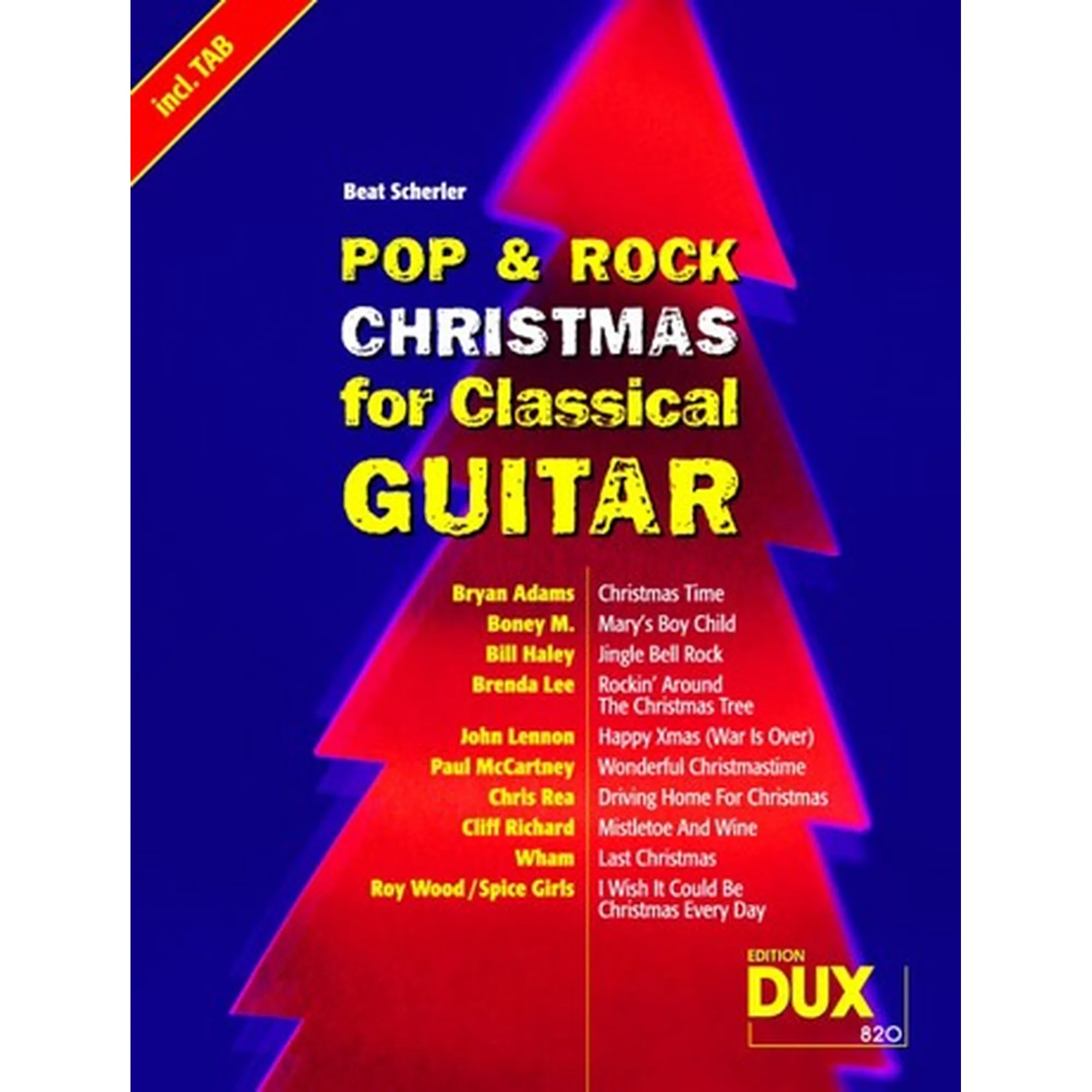 Pop & Rock Christmas for Classical Guitar