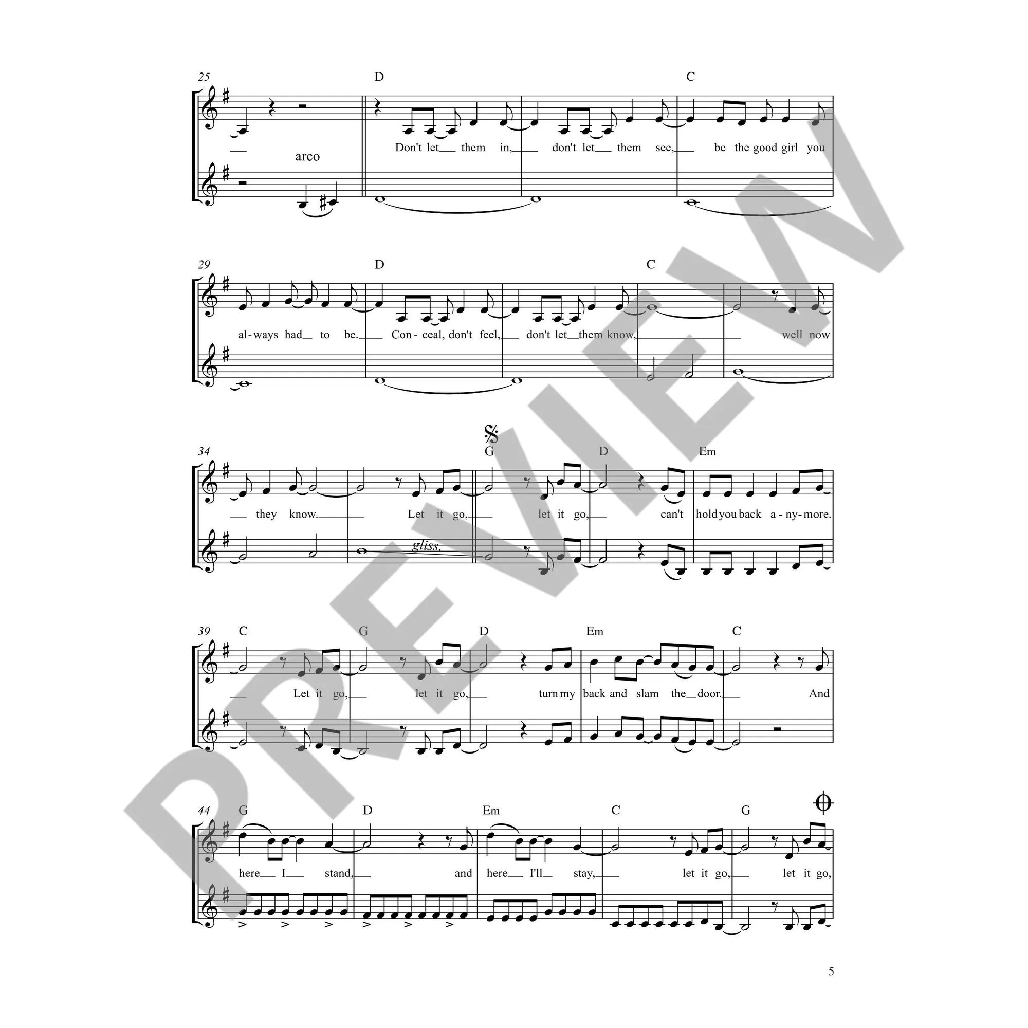 Pop for Violin Band 10
