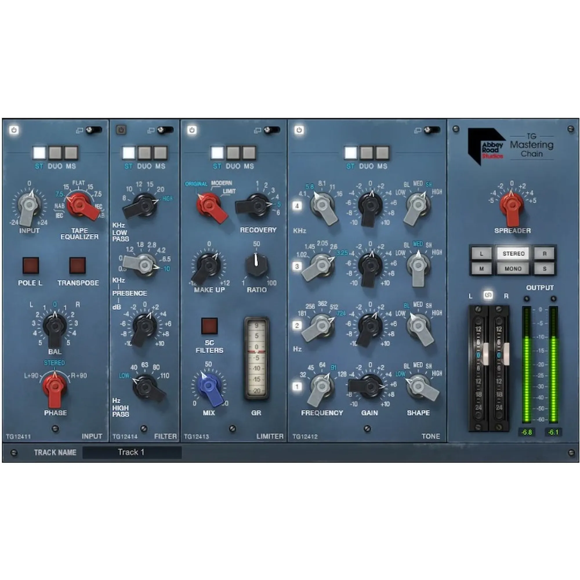 Waves Abbey Road TG Mastering Chain