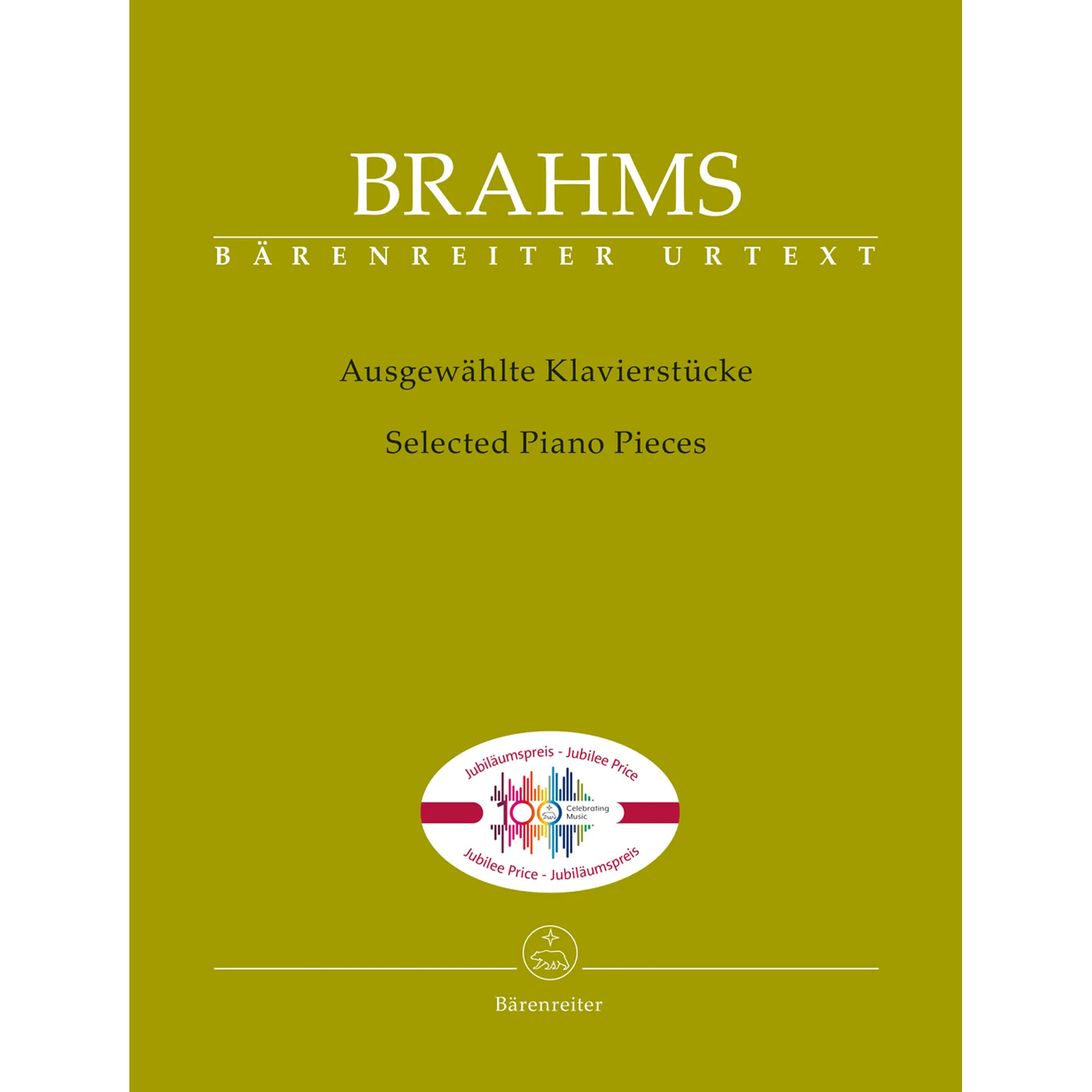 Ausgewählte Klavierstücke - Brahms