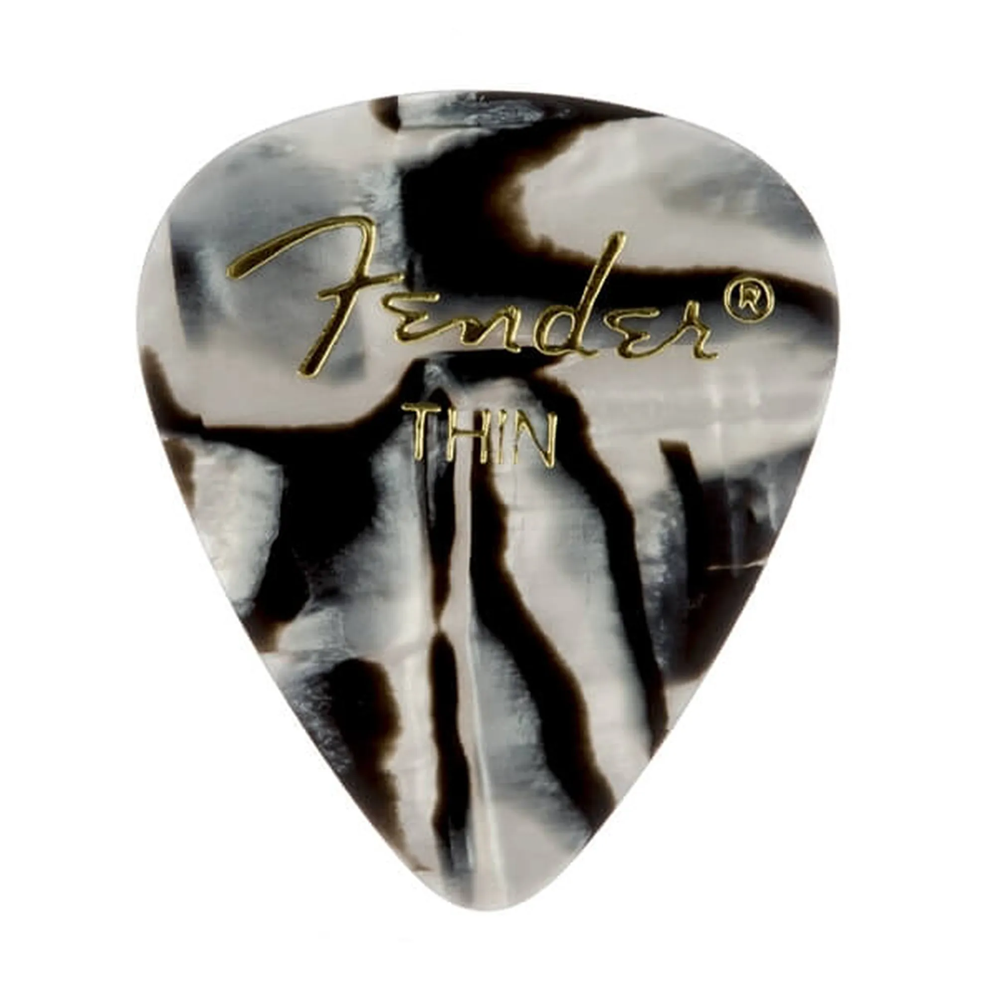 Fender 351 Zebra Celluloid Thin