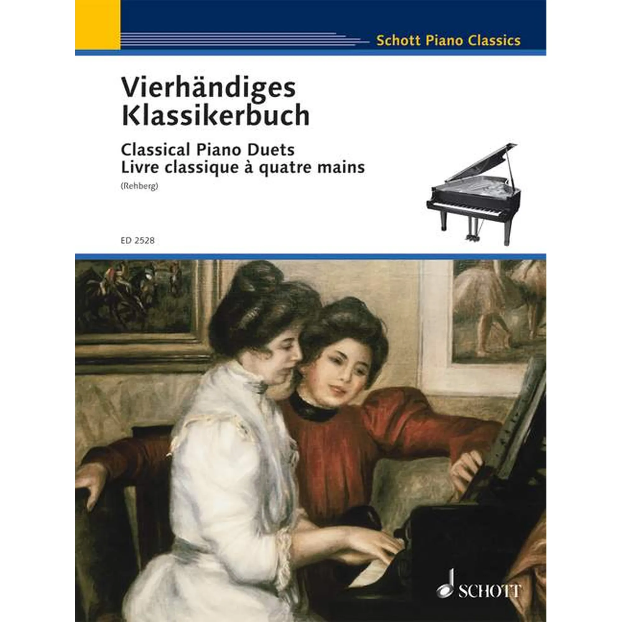 Vierhändiges Klassikerbuch