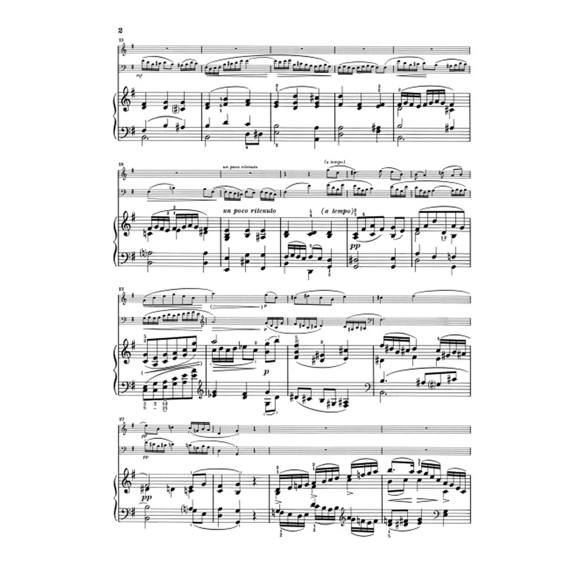 Klaviertrio in G