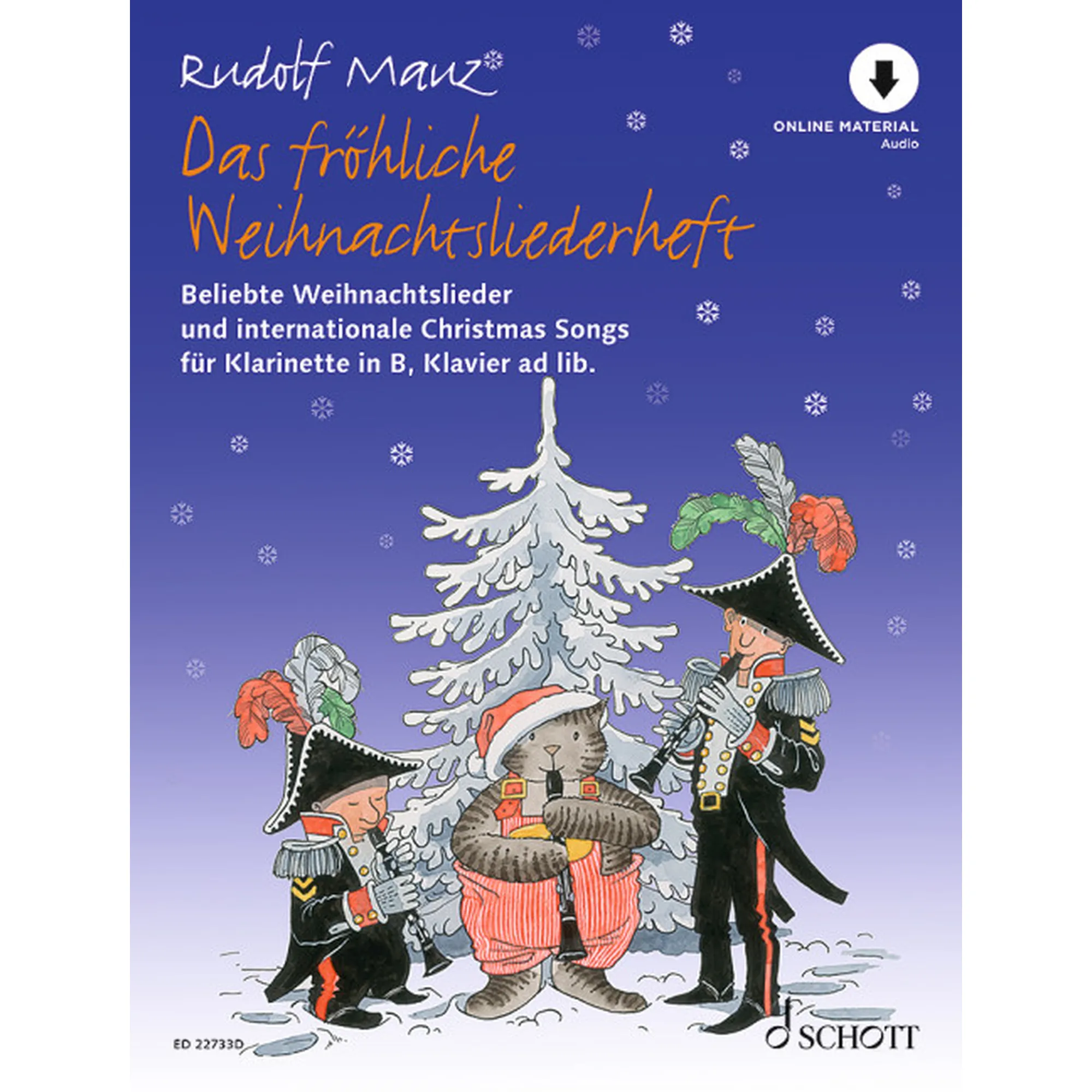 Das fröhliche Weihnachtsliederheft - Klarinette