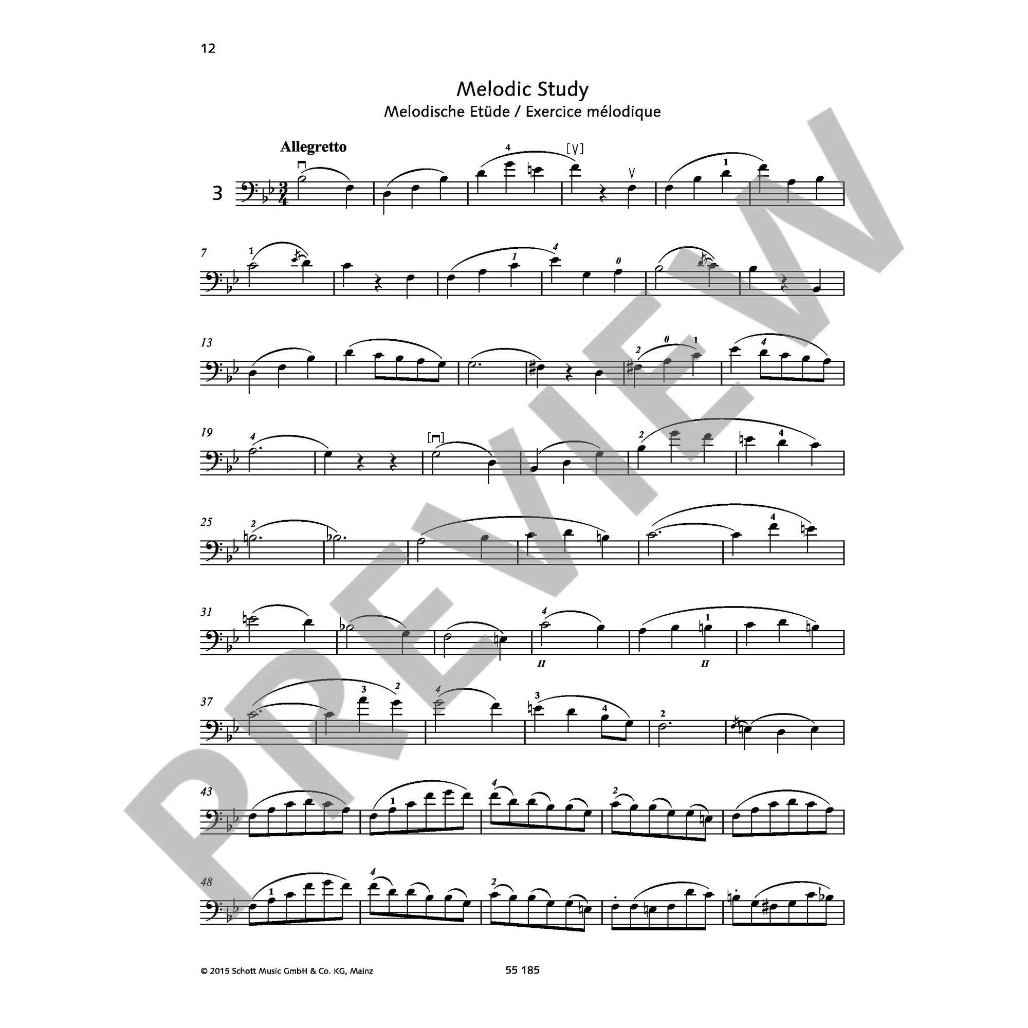40 melodious and progressive Studies