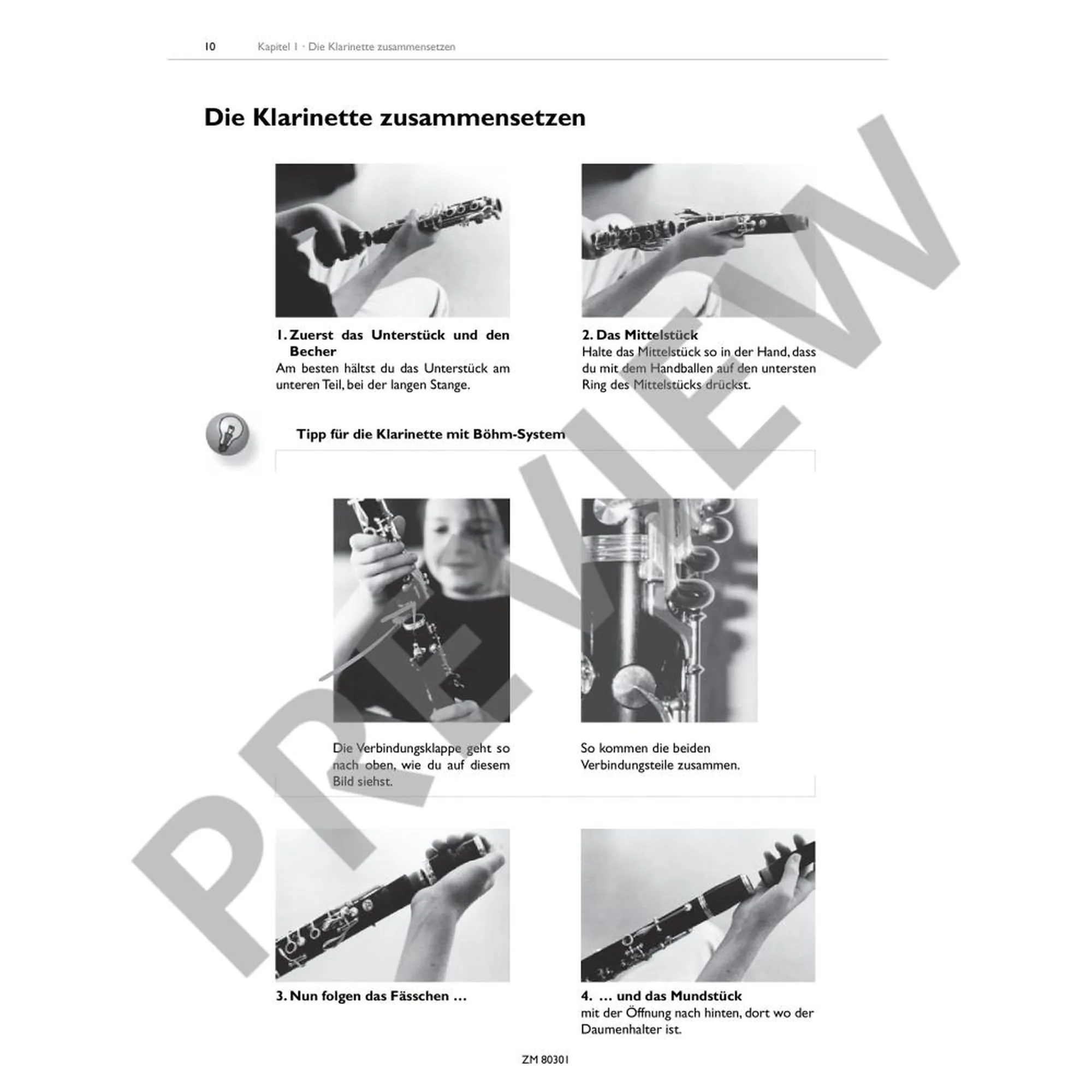 Die clevere Klarinette Band 1