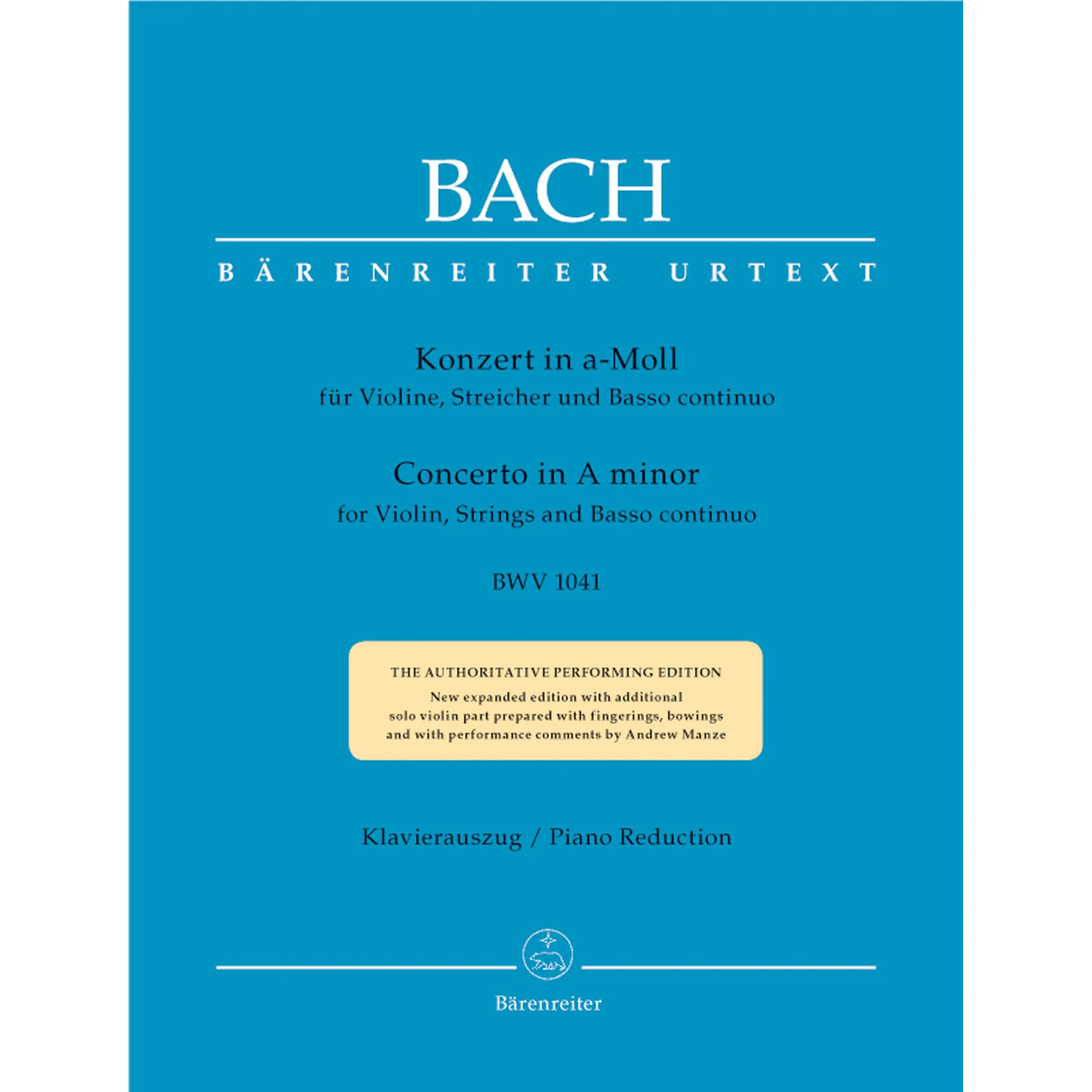 Konzert a-Moll BWV 1041