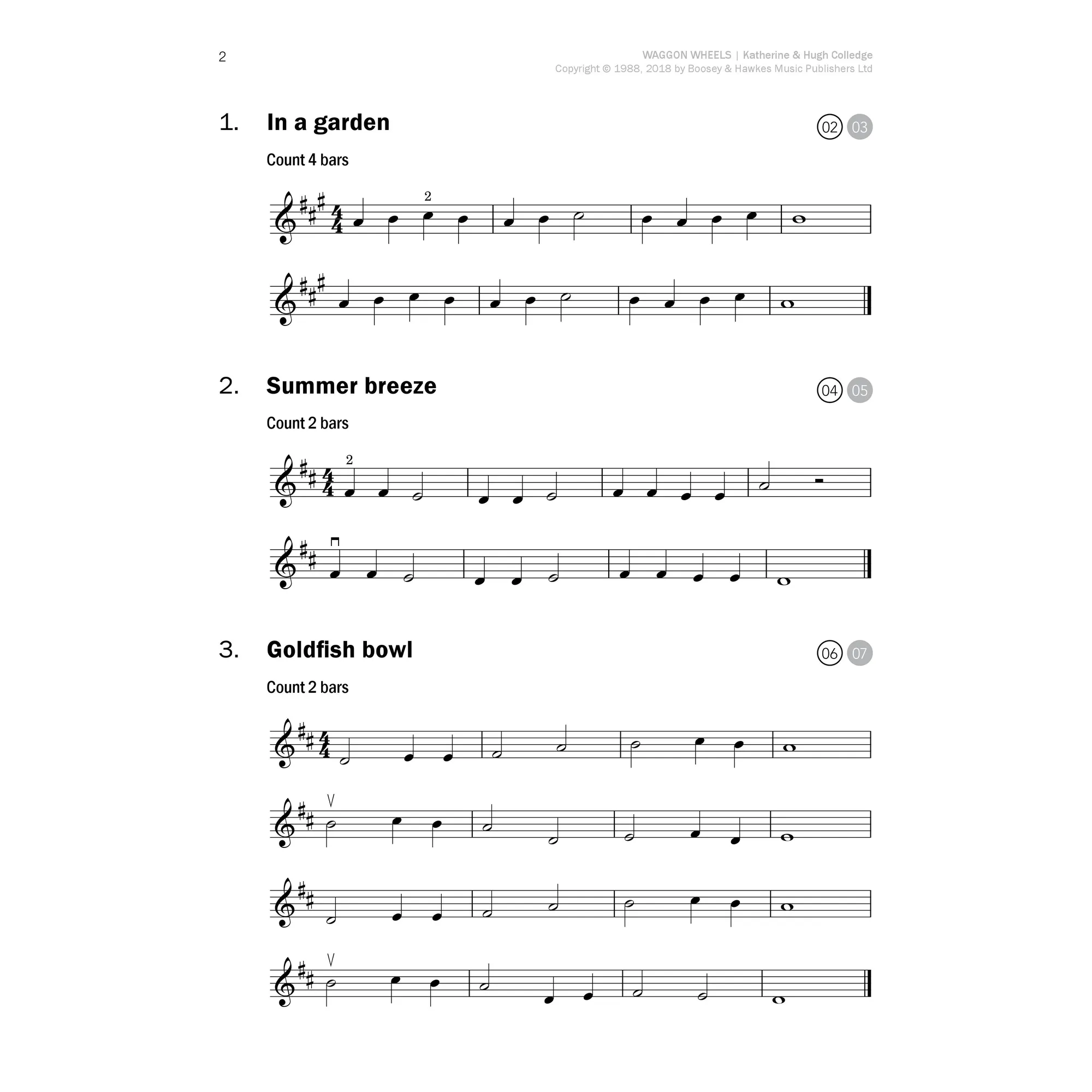 Waggon Wheels - 26 pieces for violin players