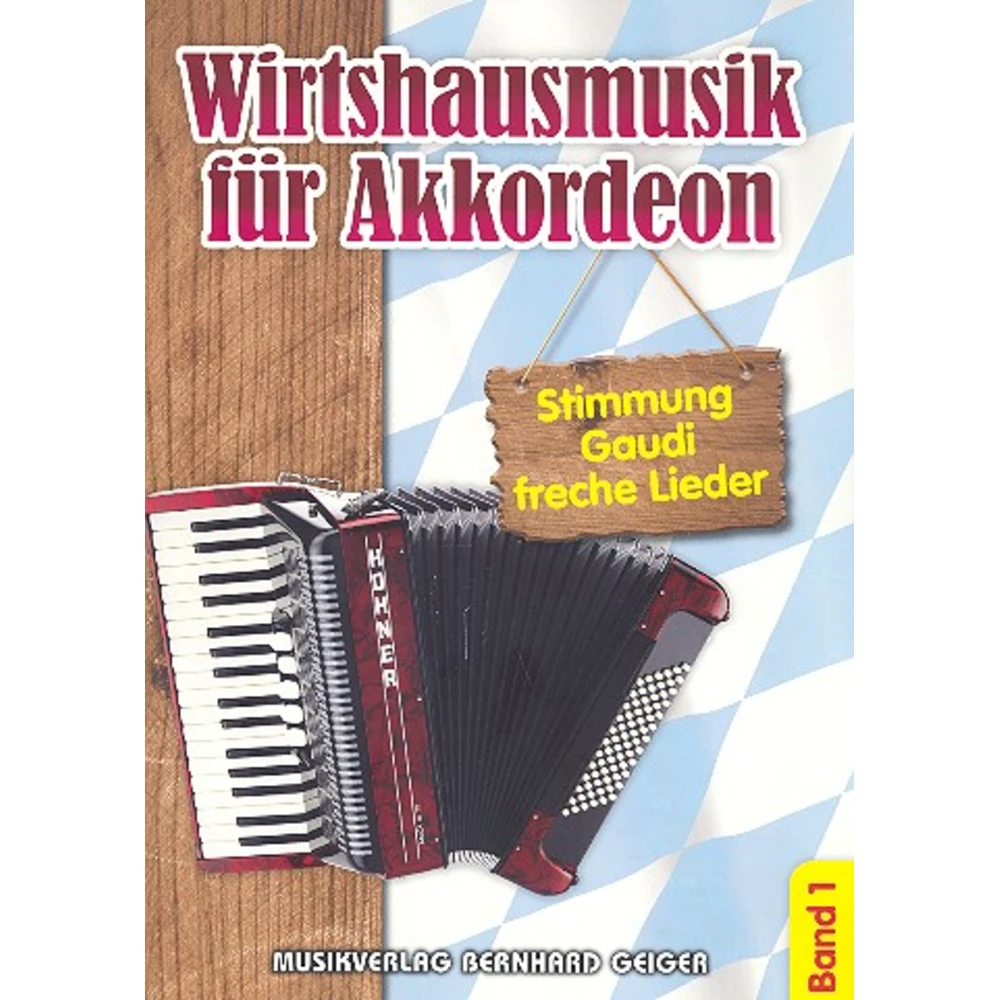 Wirtshausmusik für Akkordeon Band 1