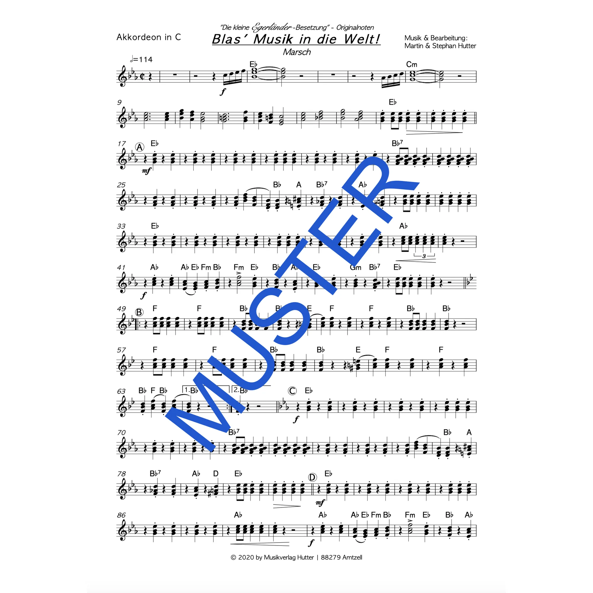 Play along - Blas Musik in die Welt!