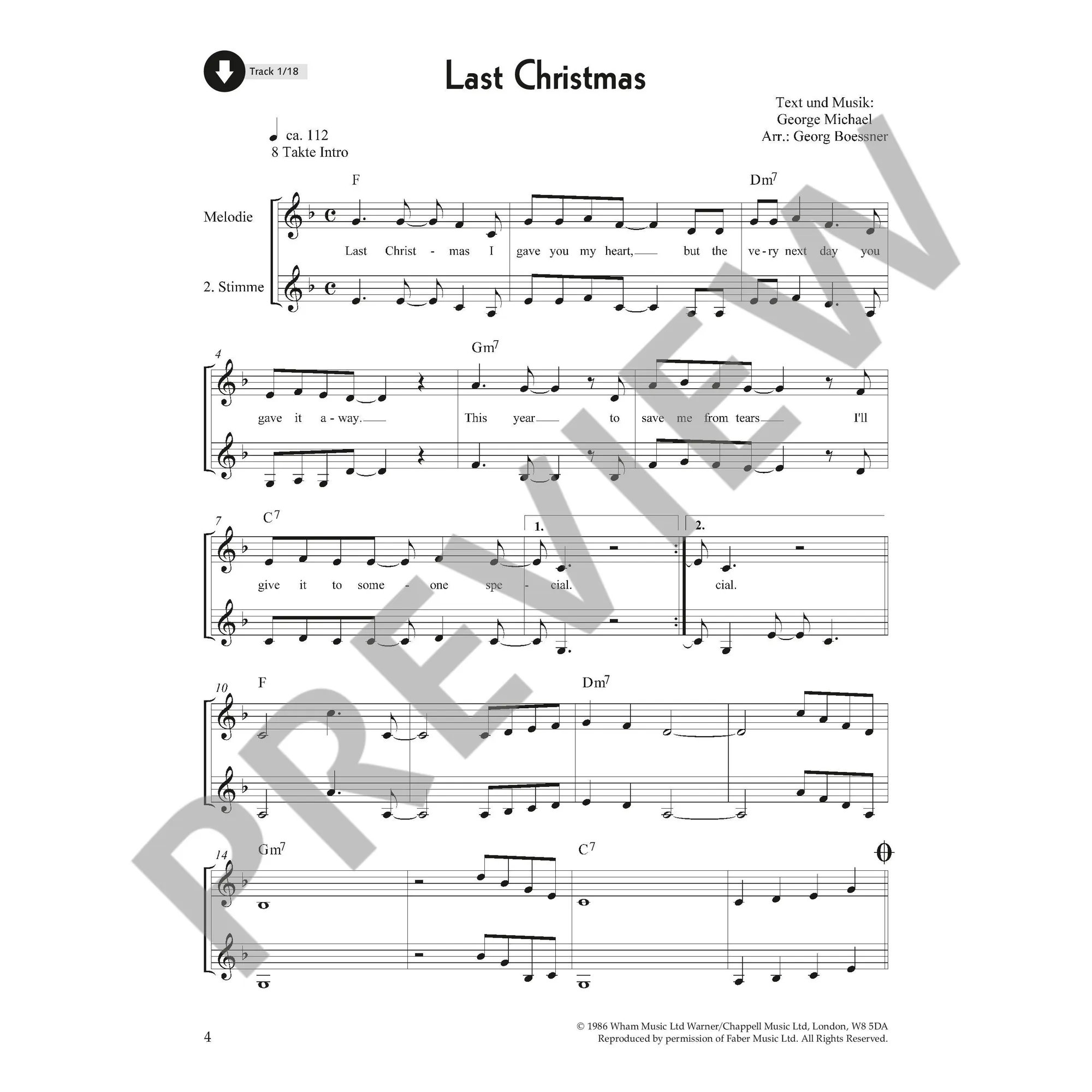 Christmas Pop for Violin