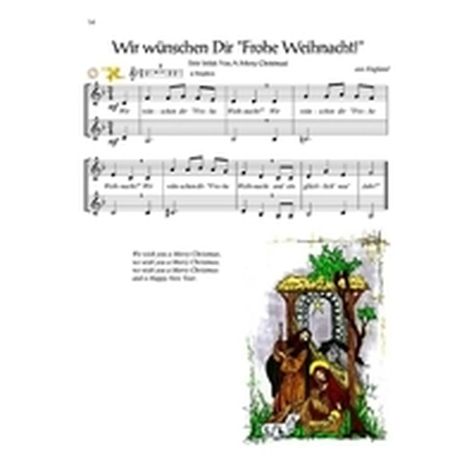 Fröhliche Weihnacht mit der Klarinette