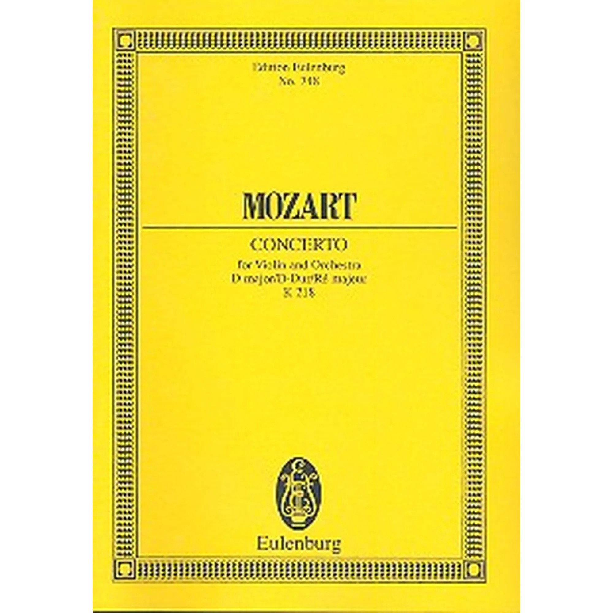 Konzert 4 D-Dur 218 - Antiquariat