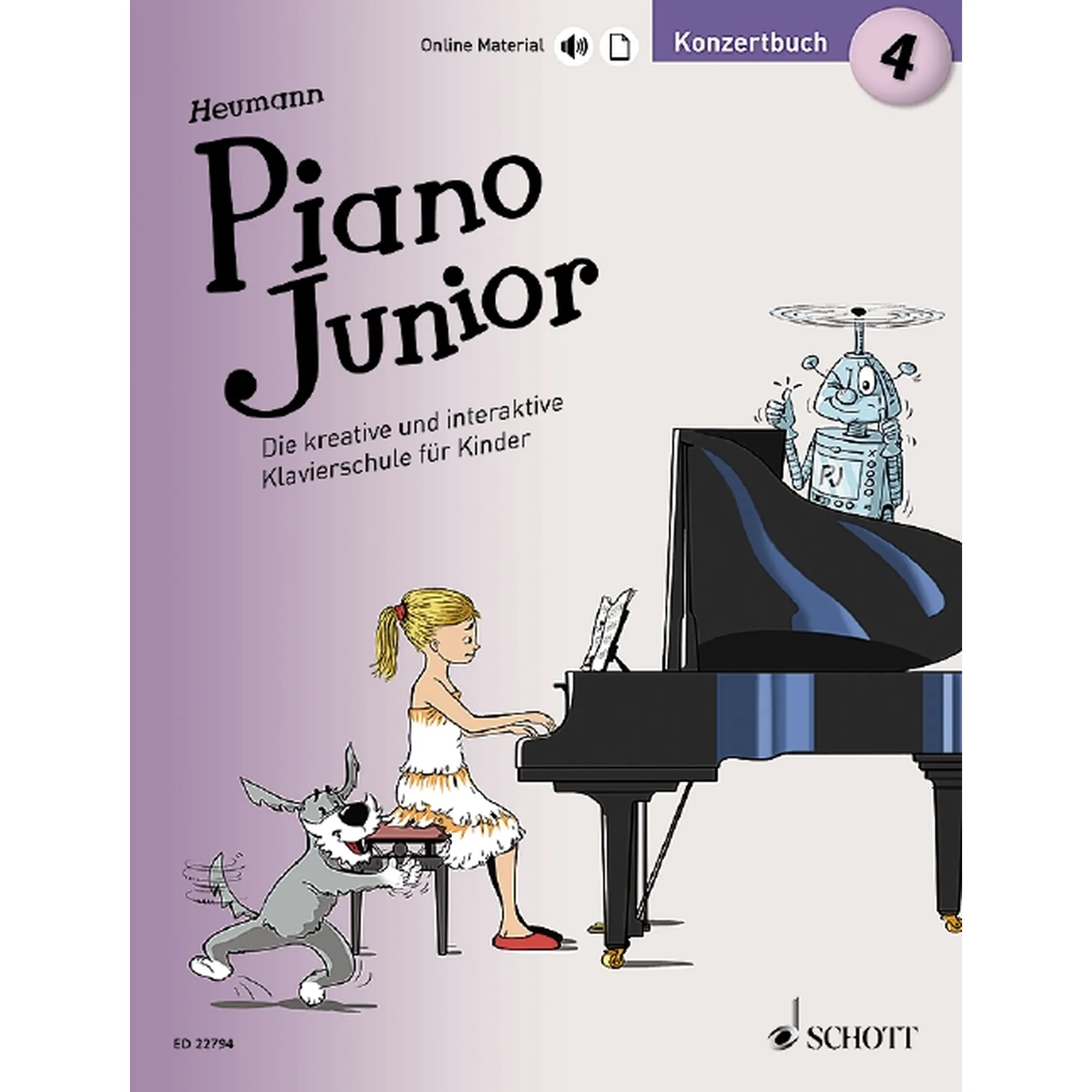 Piano junior - Konzertbuch Band 4