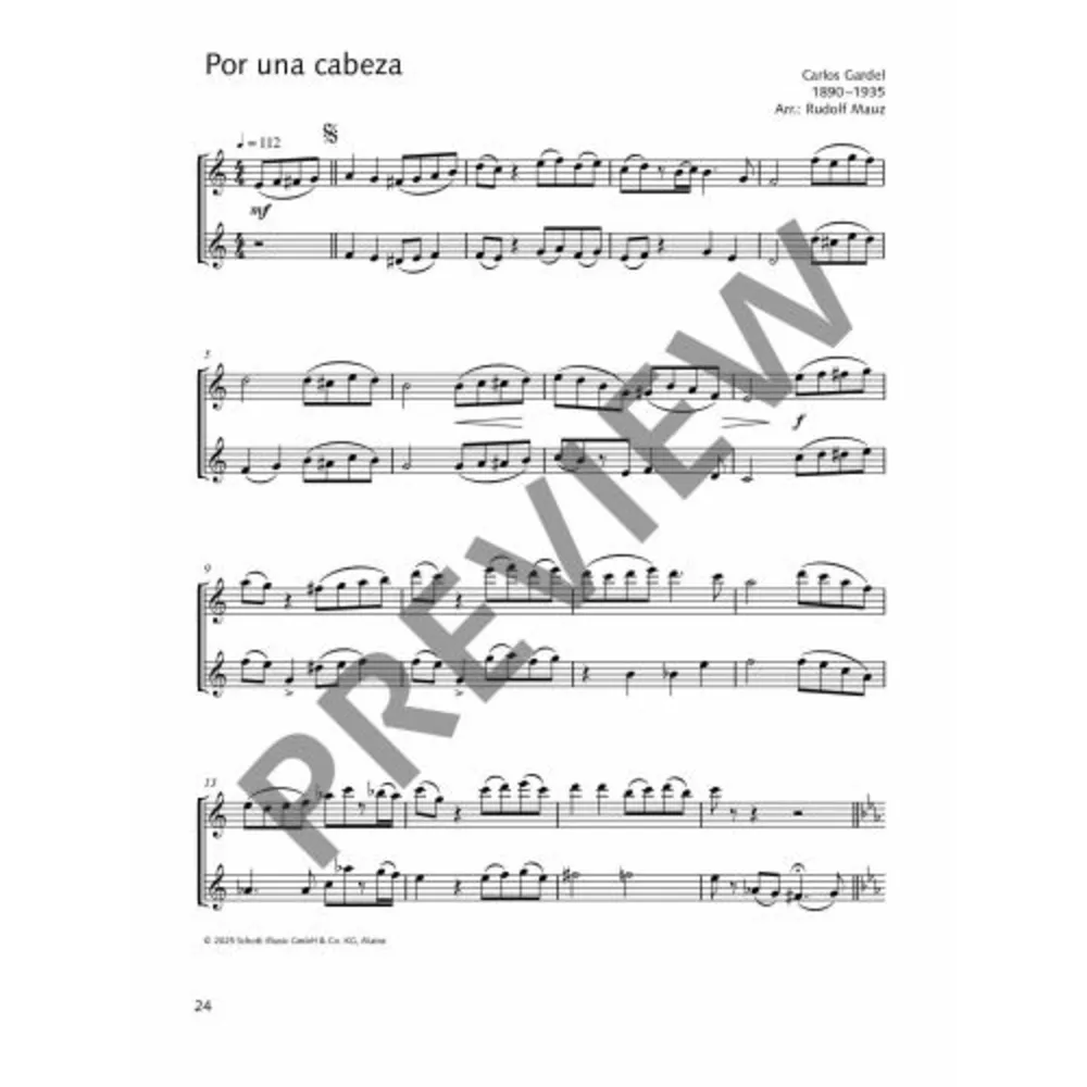 Die fröhliche Querflöte - Duoheft