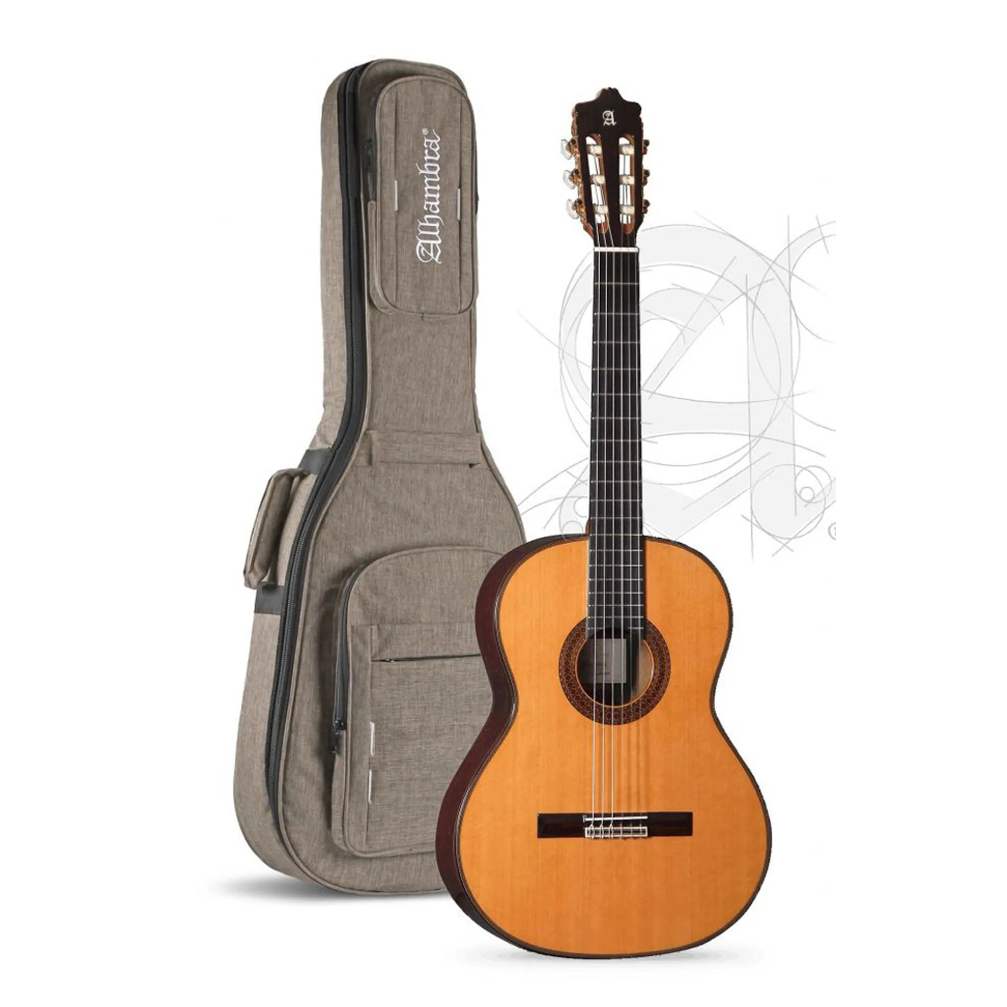 Alhambra 7P Classic Rosewood mit Gigbag