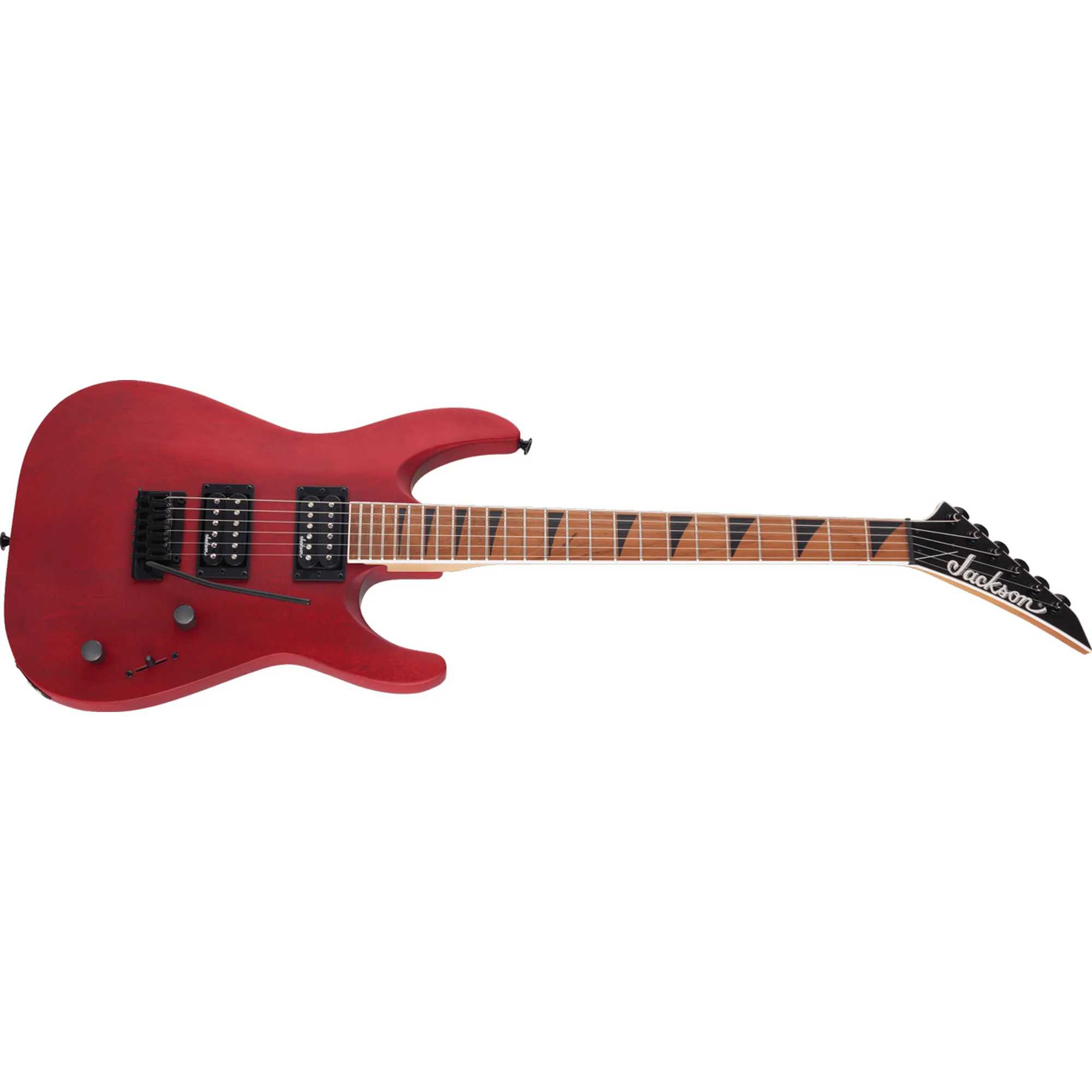 Jackson JS Series Dinky JS24 DKAM Arch Top Red Stain