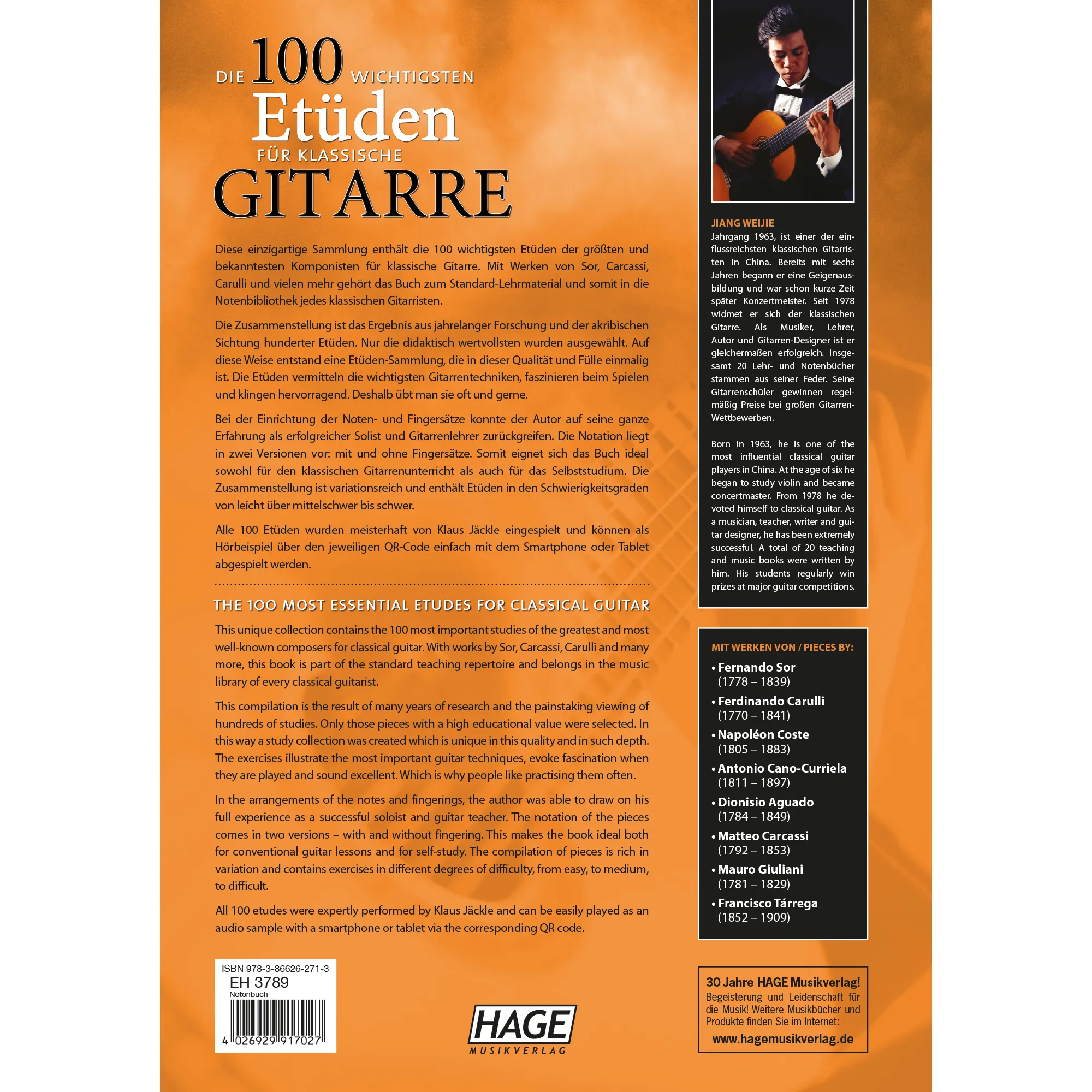 Die 100 wichtigsten Etüden