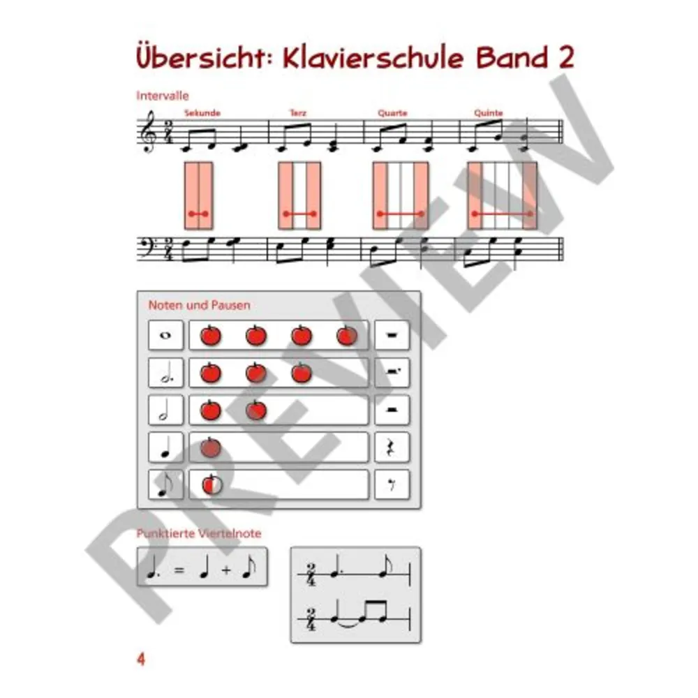Piano junior - Theoriebuch Band 2