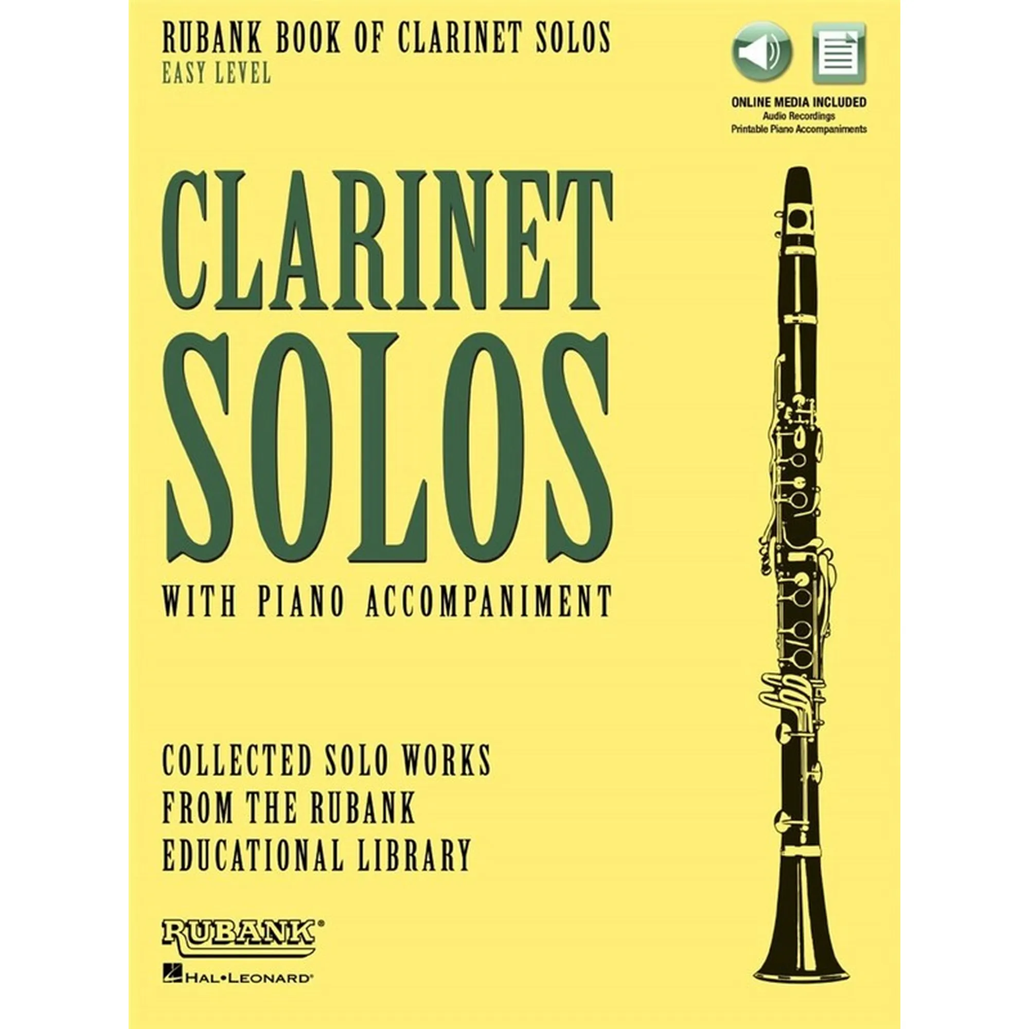 Rubank book of clarinet solos