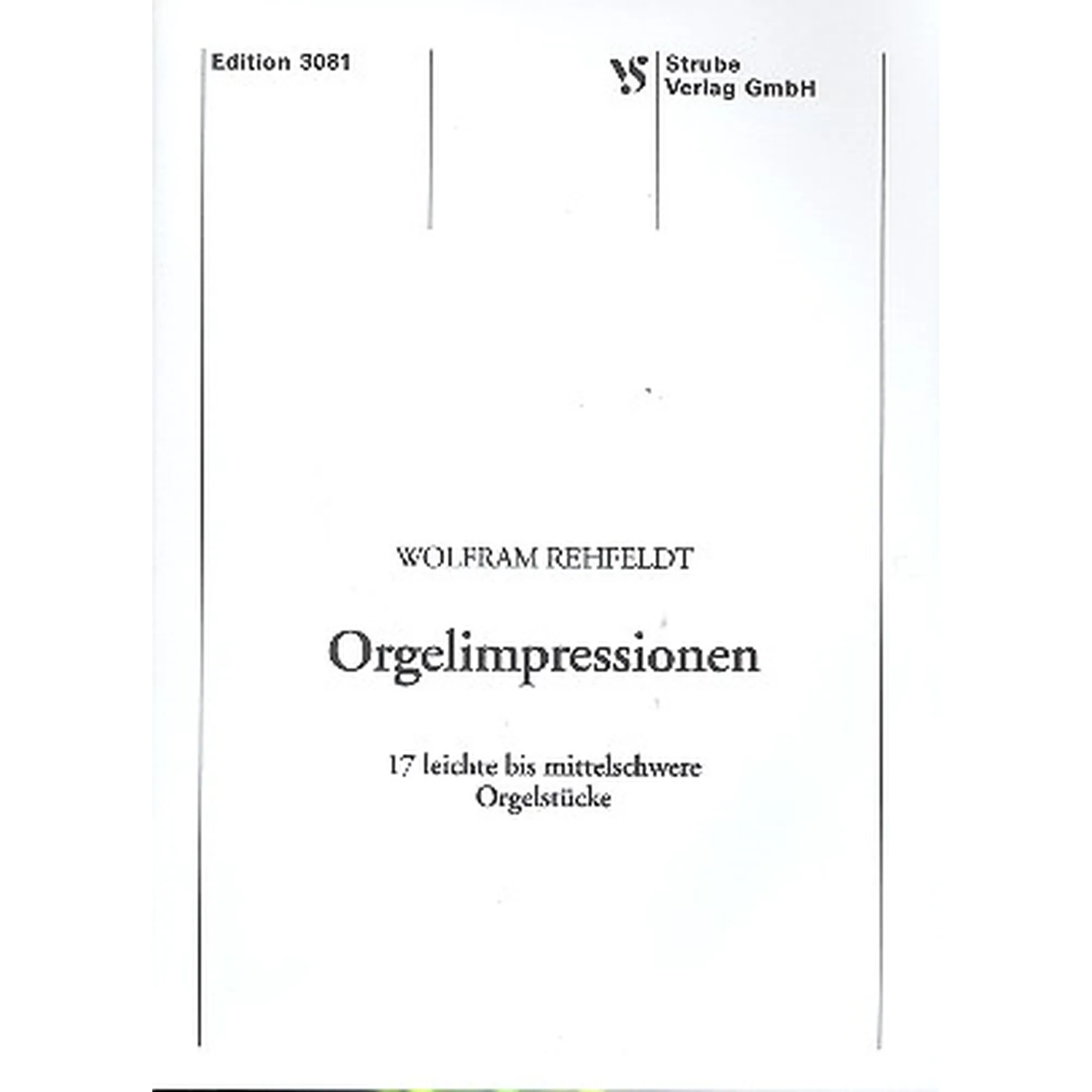 Rehfeldt, Orgelimpressionen