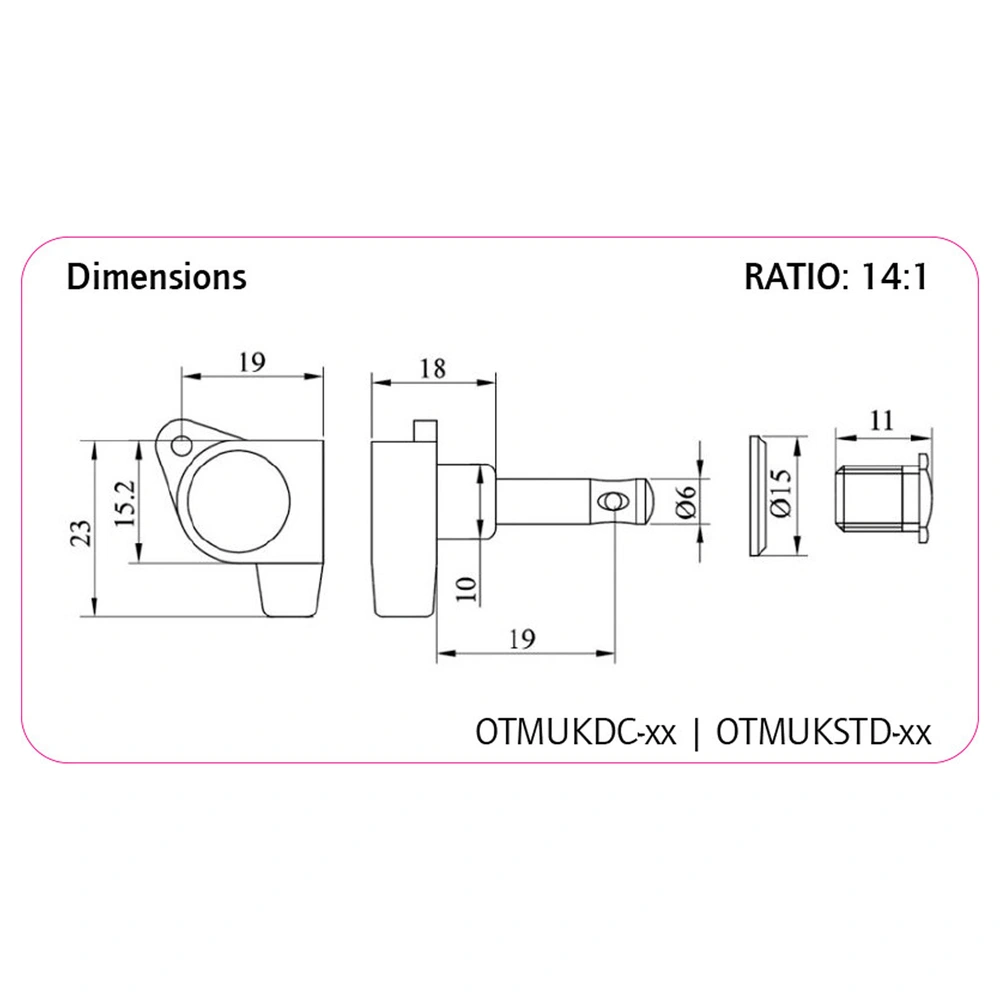 Ortega OTMUKDC-CR