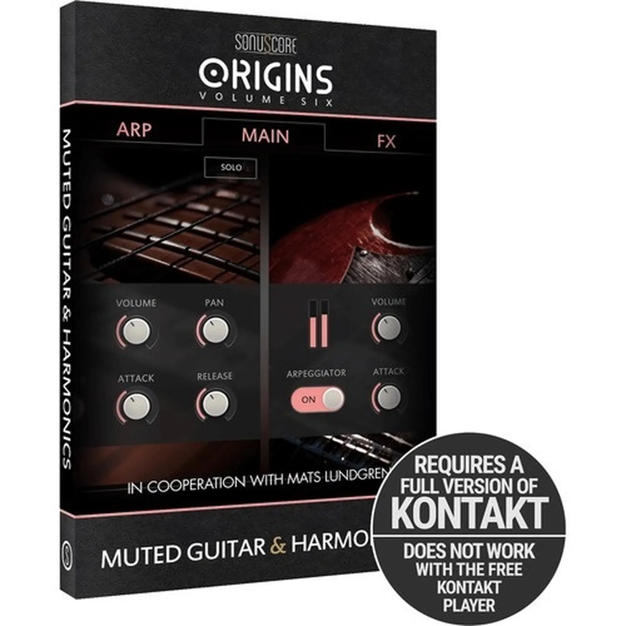 Sonuscore Origins Vol. 6 Muted Guitar & Harmonics