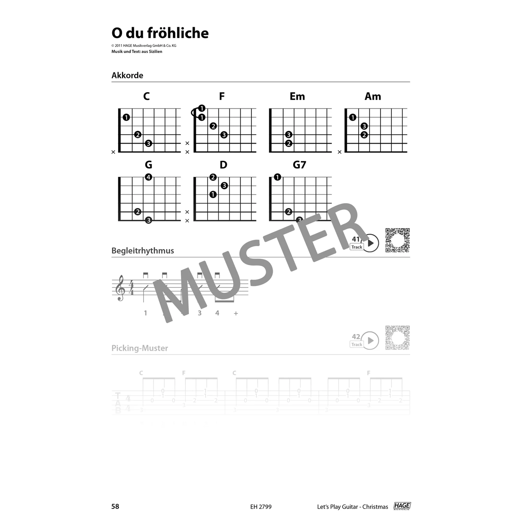 Let´s play Guitar - Christmas