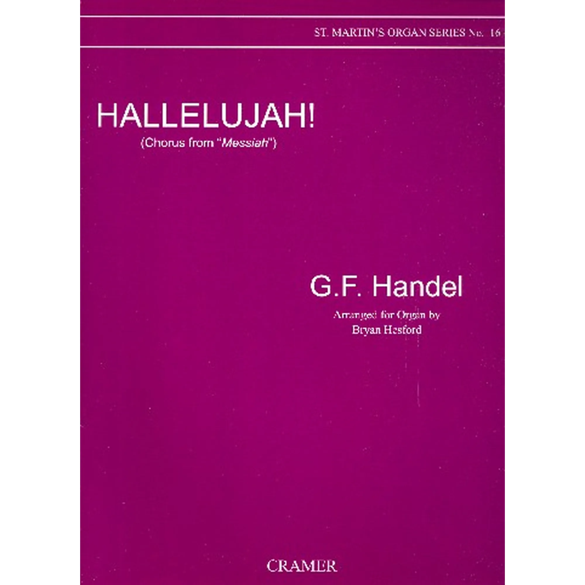 Hallelujah : for organ