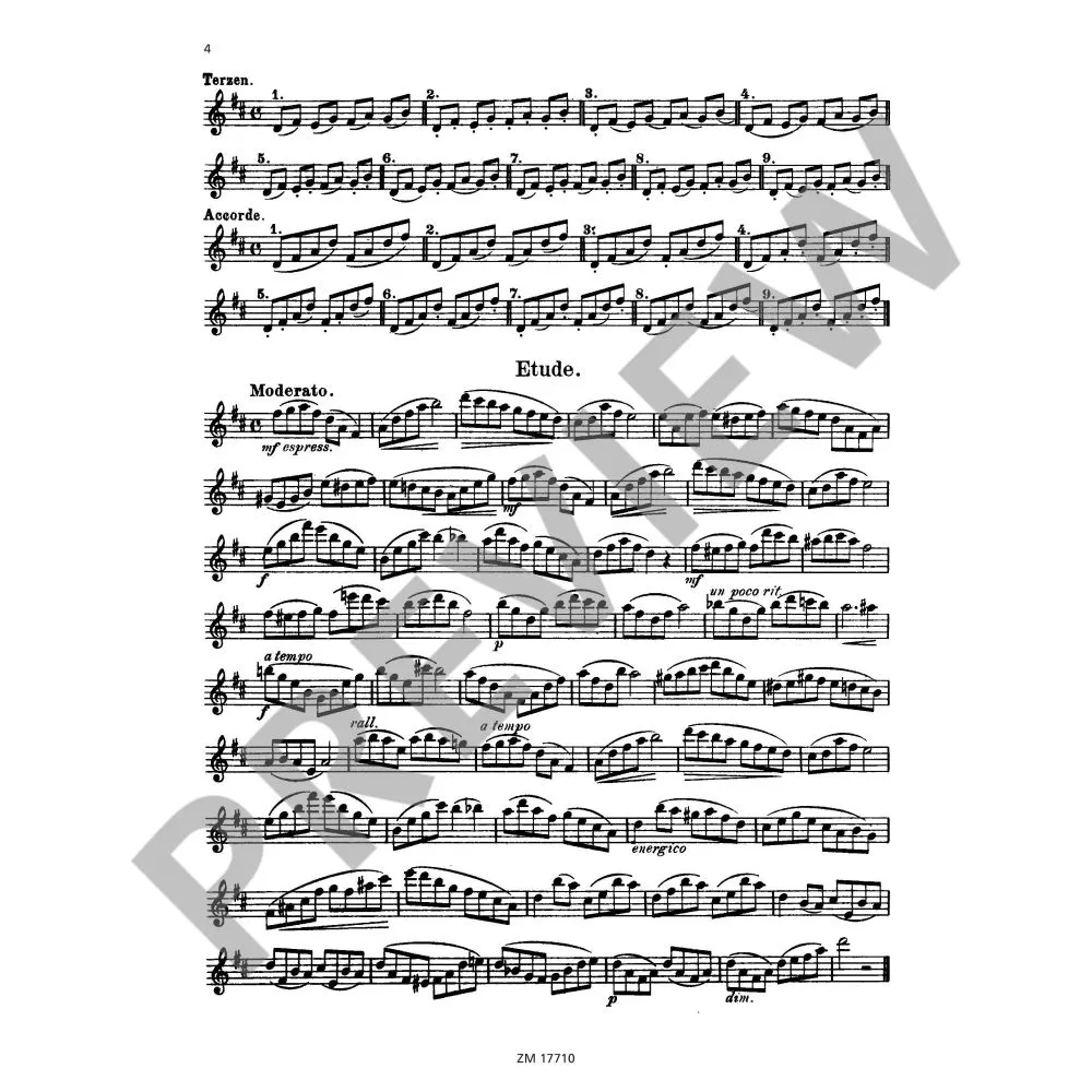 20 leichte und melodische Lektionen op.93 Heft 1