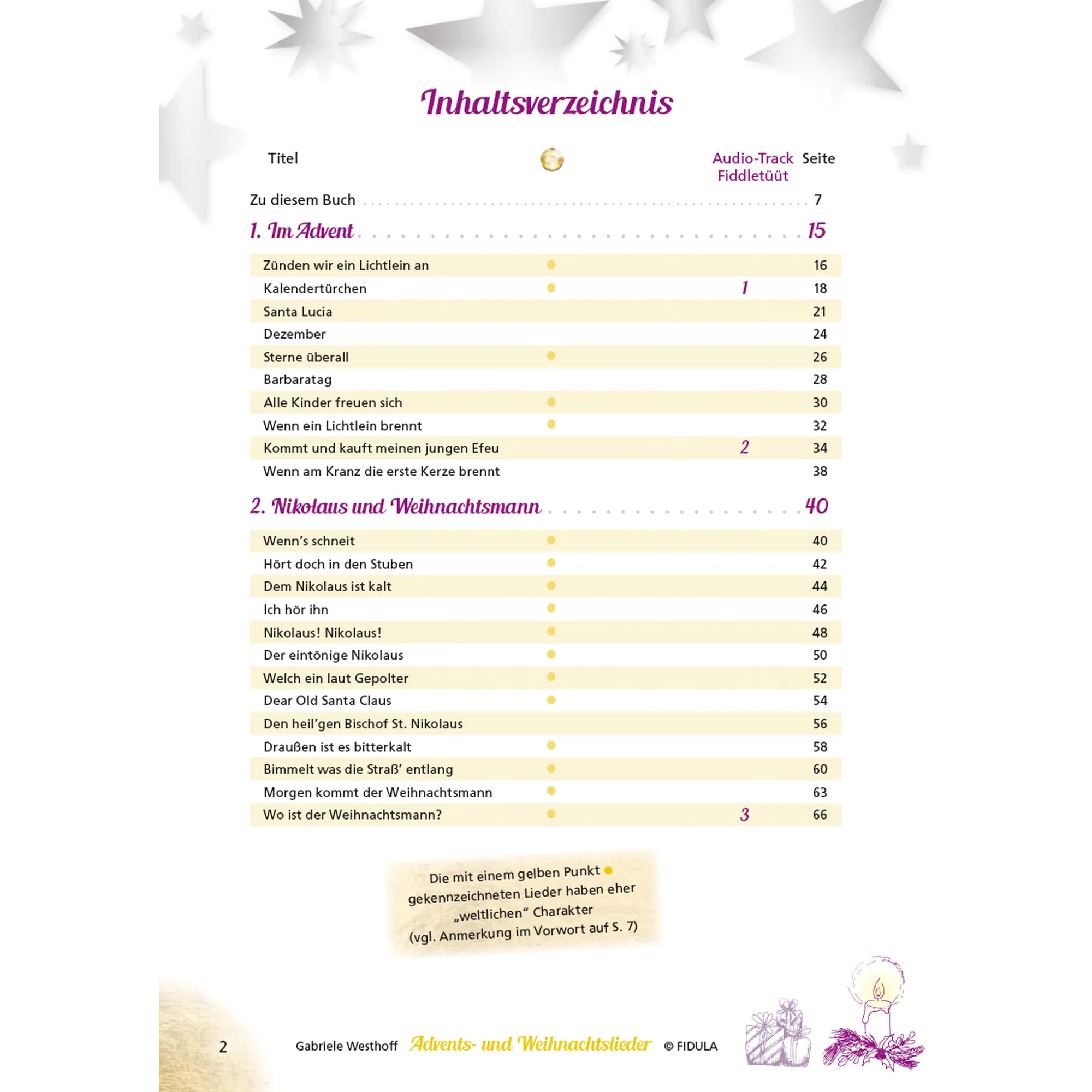 Advents- und Weihnachtslieder