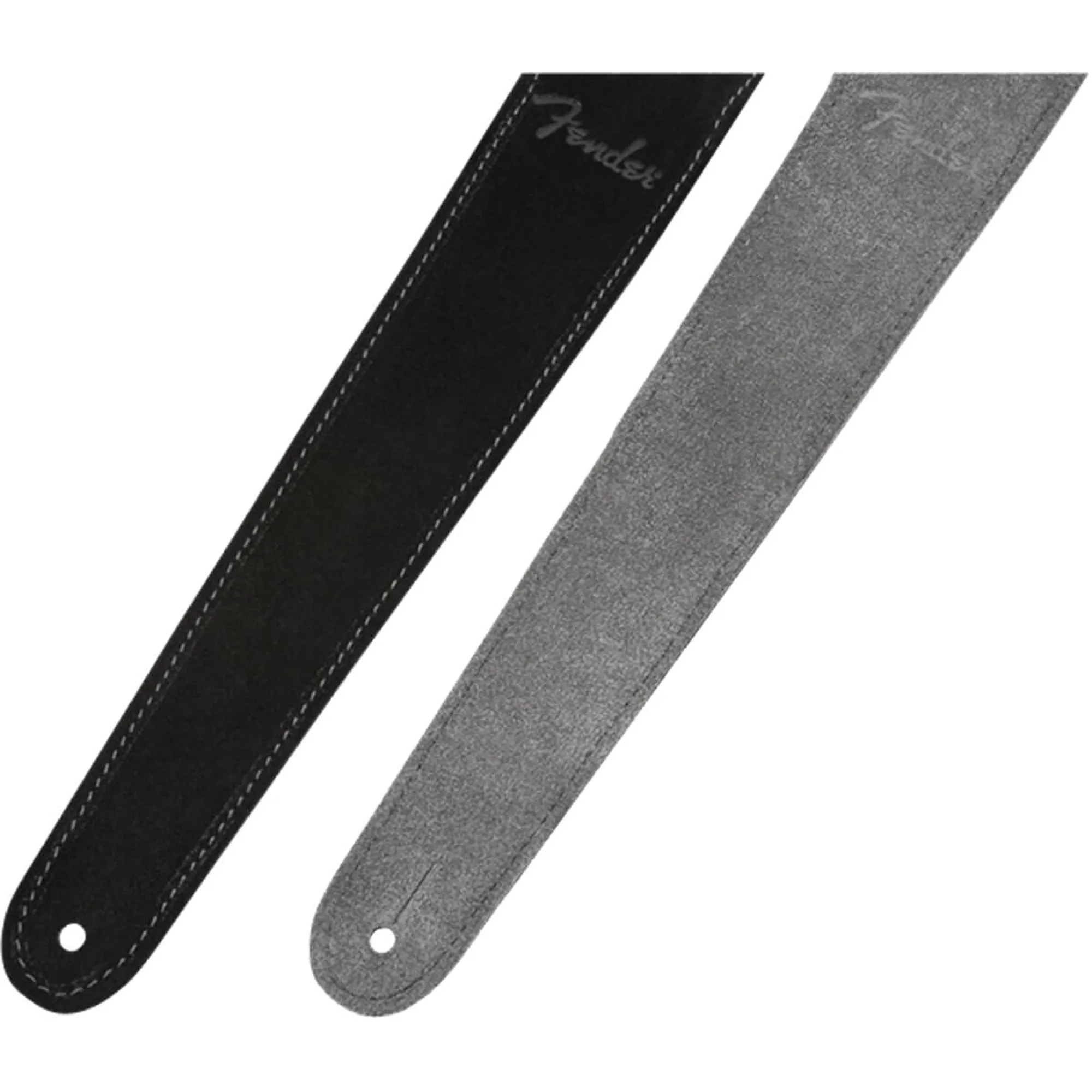 Fender Reversible Suede Strap BLK/GRY