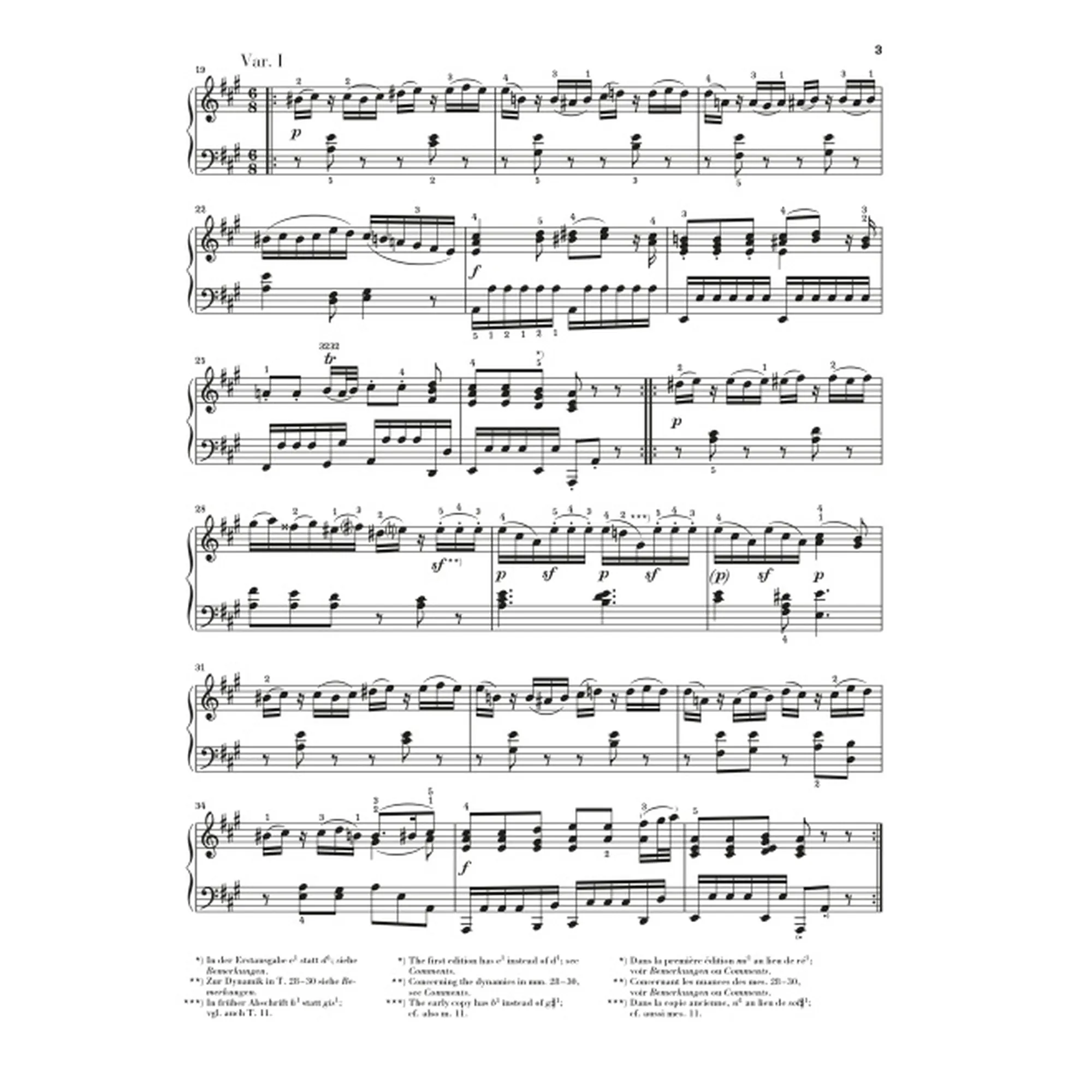 Klaviersonate 11 A-Dur KV 331 (Alla Turca)