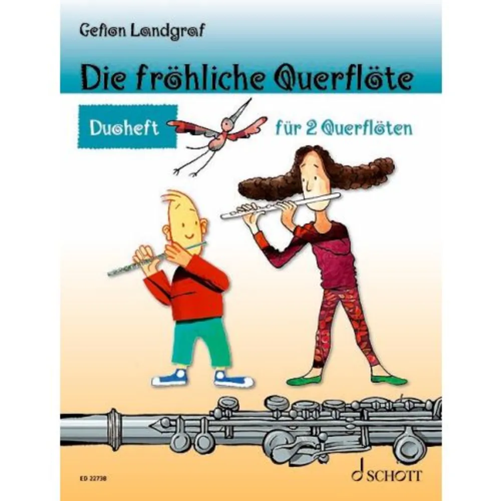 Die fröhliche Querflöte - Duoheft