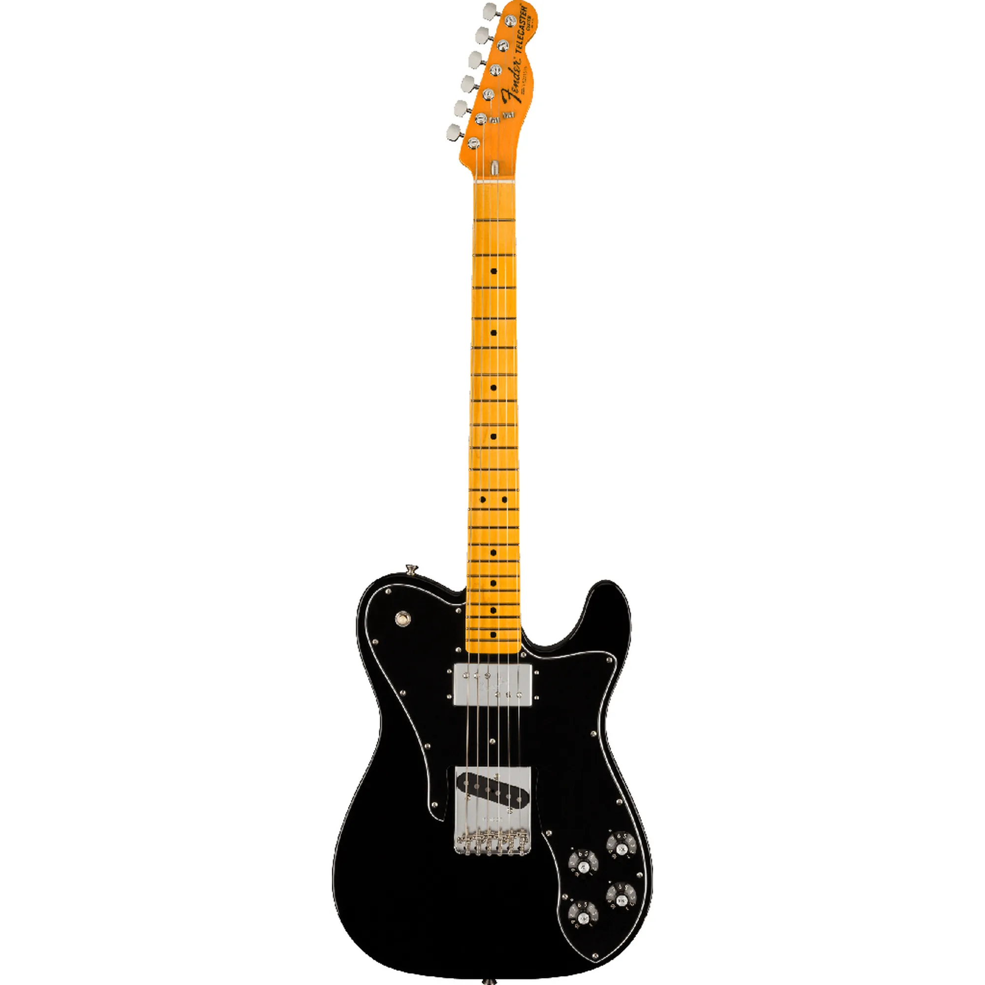 Fender AVII 77 Tele Custom MN - BLK